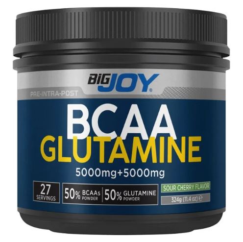 BIGJOY SPORTS-BIG2 BCAA + GLUTAMINE VİŞNE 324g