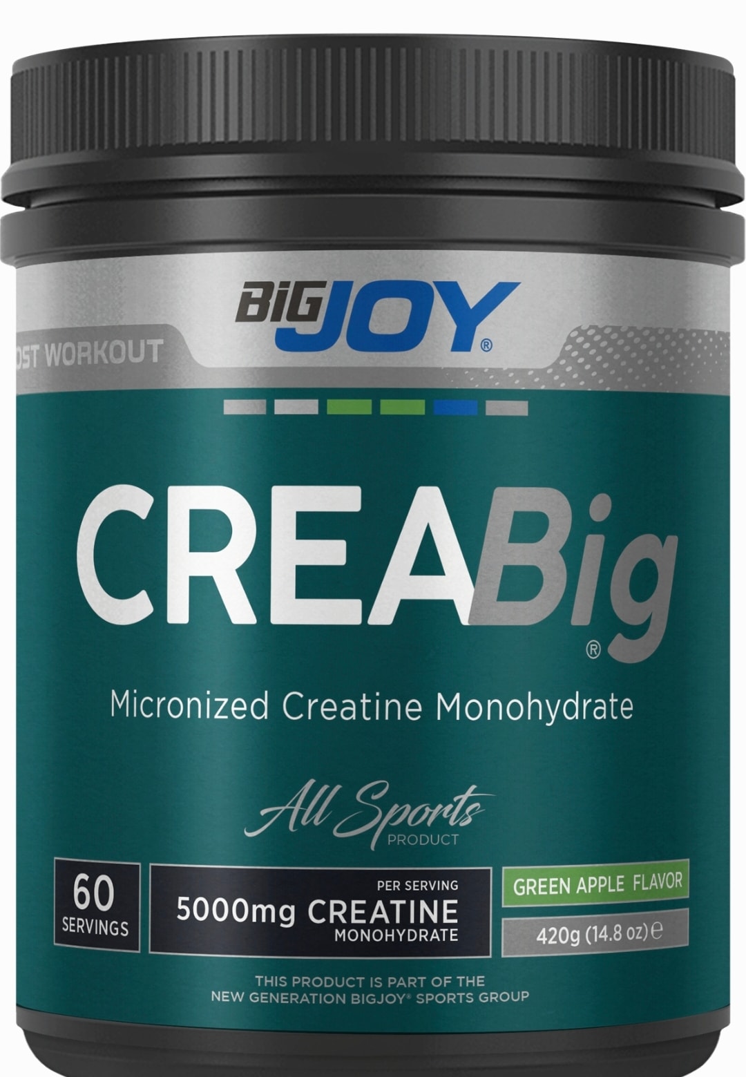 Bigjoy Sports Creabig Powder Yeşil Elma 420g