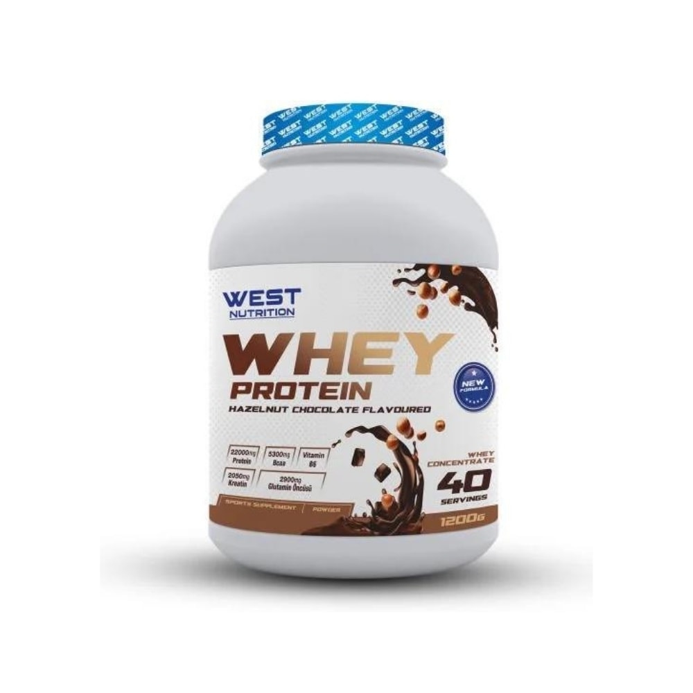 West Nutrition Whey Protein Tozu 1200 gram 40 Servis