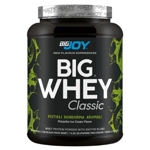 Bigjoy Sports BIGWHEY Whey Protein Classic Antep Fıstıklı Dondurma 990g 30 Servis