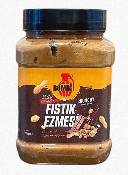 1000 Gr Naturel Çikolatali Fıstık Ezmesi 