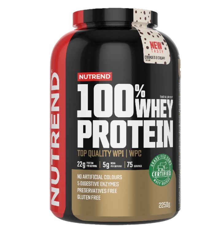 Nutrend %100 Whey Protein 2250 Gr KURABİYE
