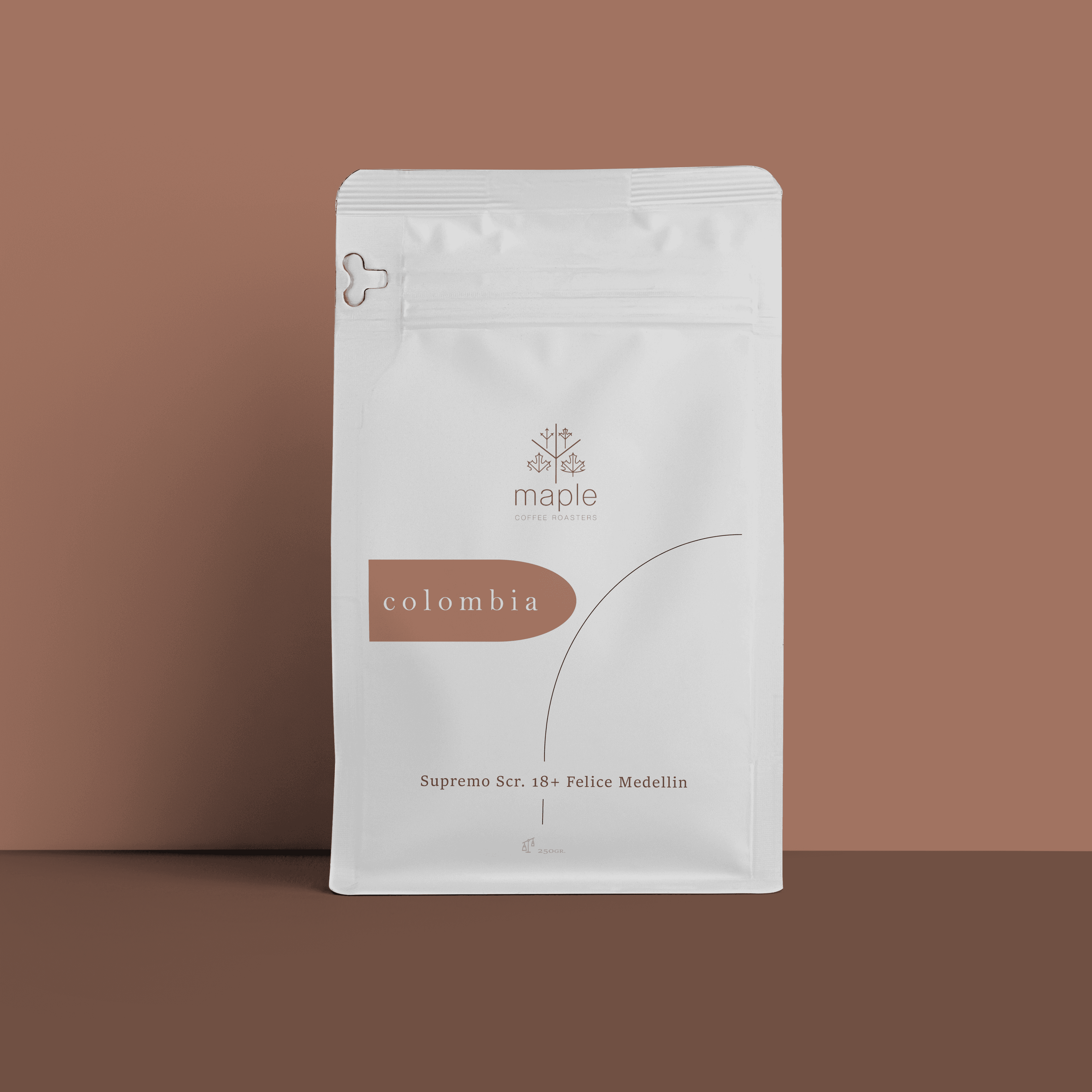 Maple Coffee - Colombia Supremo Medellin 250 Gr.