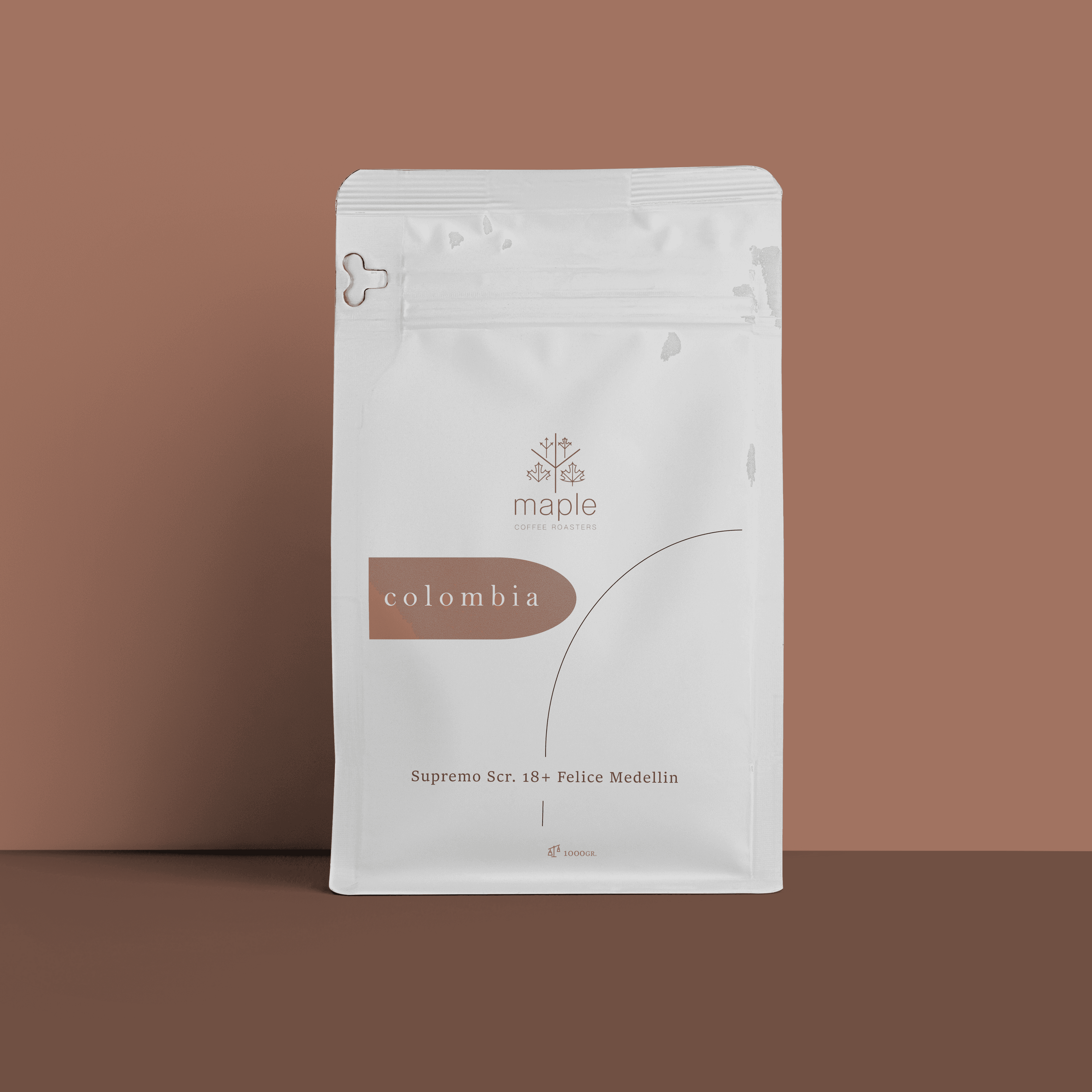 Maple Coffee - Colombia Supremo Medellin 1000 Gr.