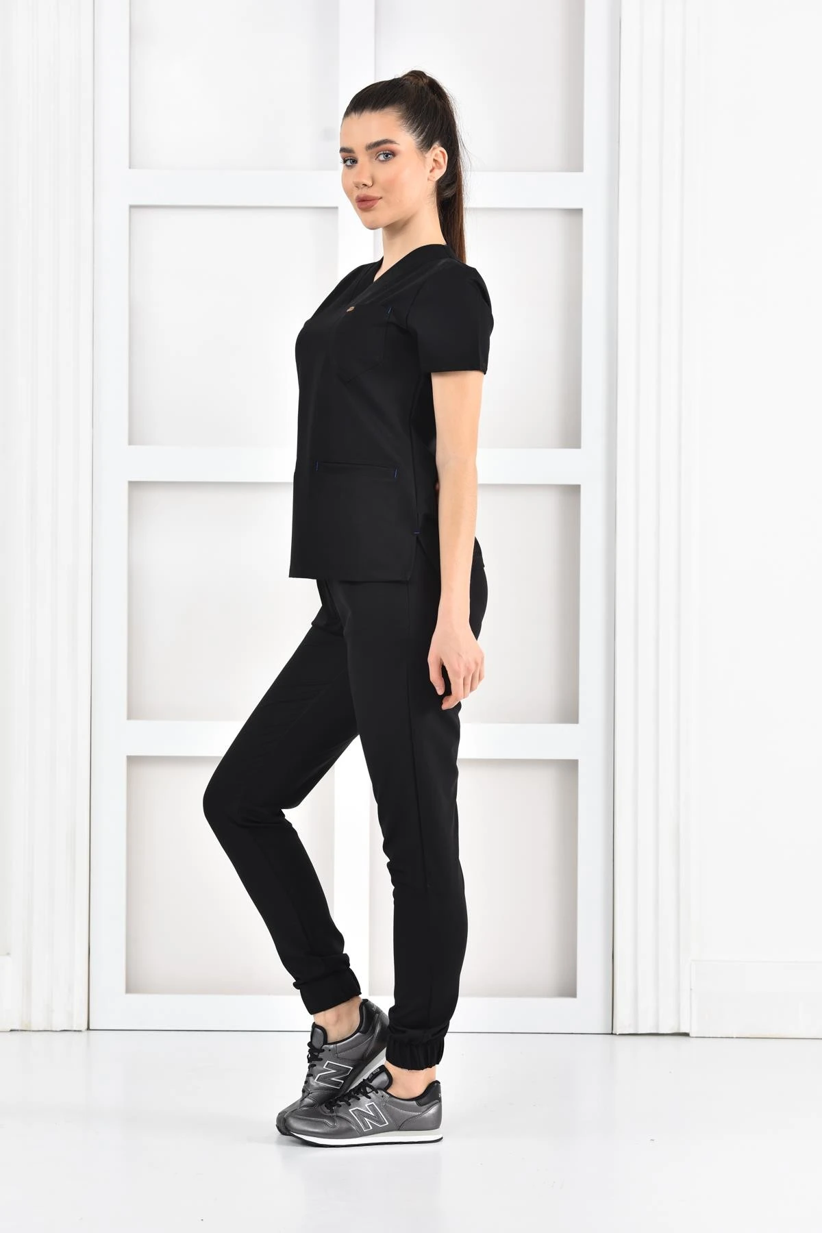 Kadın Likra Jogger Cerrahi Forma 