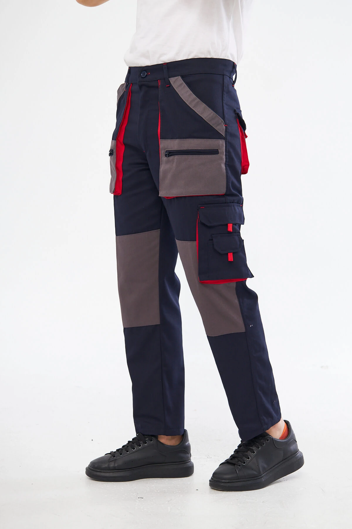 Çok Cepli Mühendis Pantolonu Lacivert