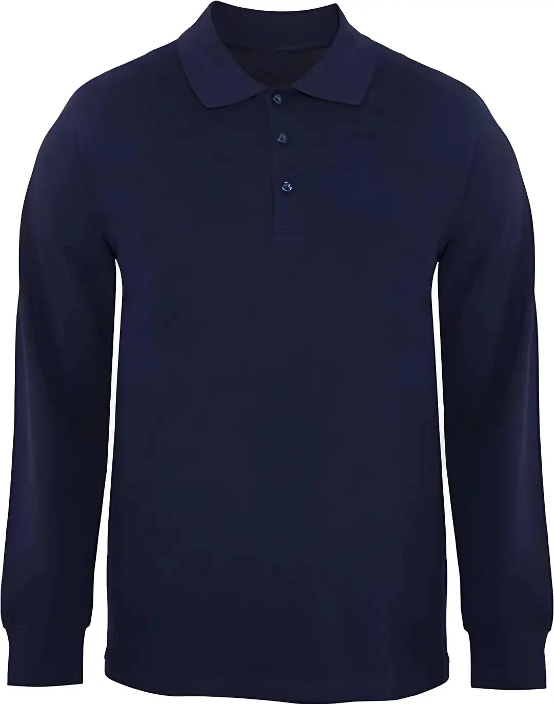 Polo Yaka İki İplik Sweatshirt