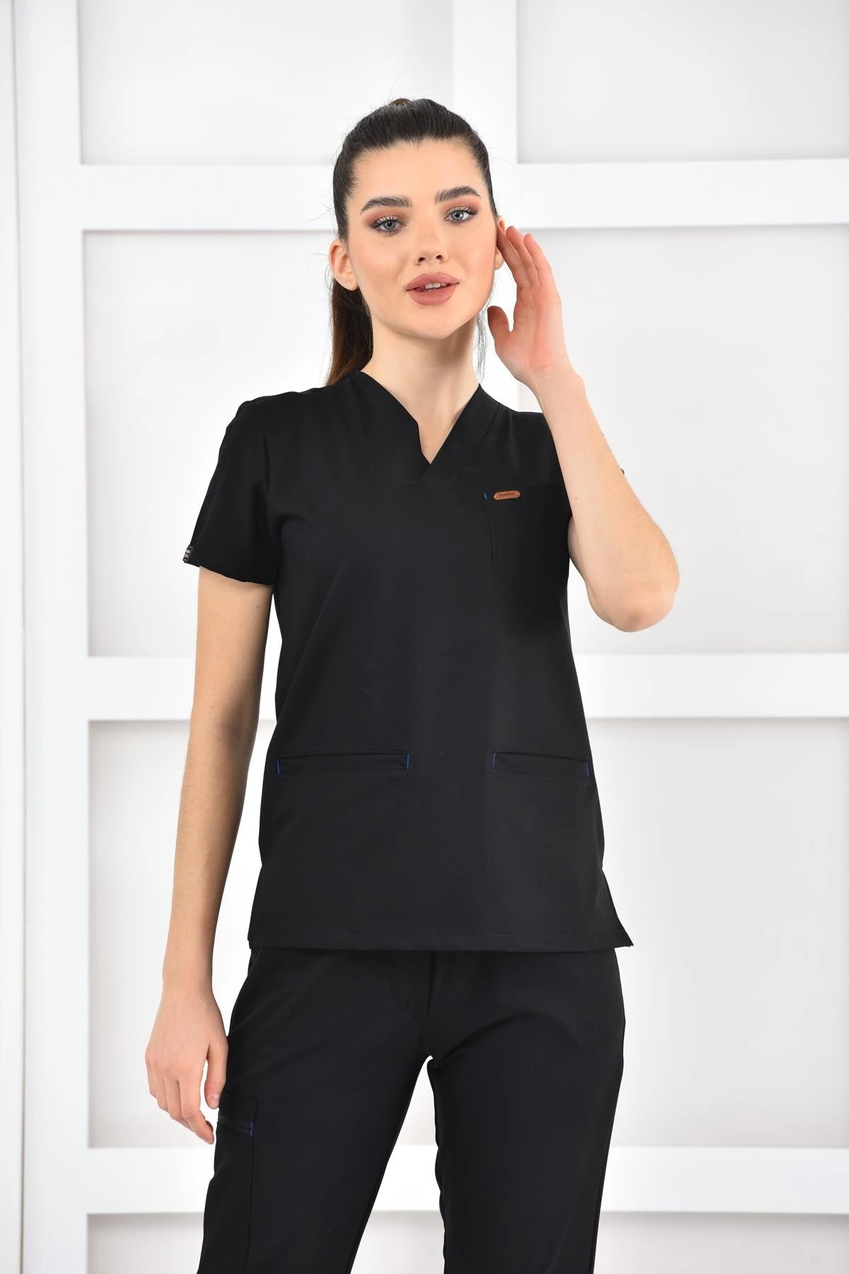 Kadın Likra Jogger Cerrahi Forma 