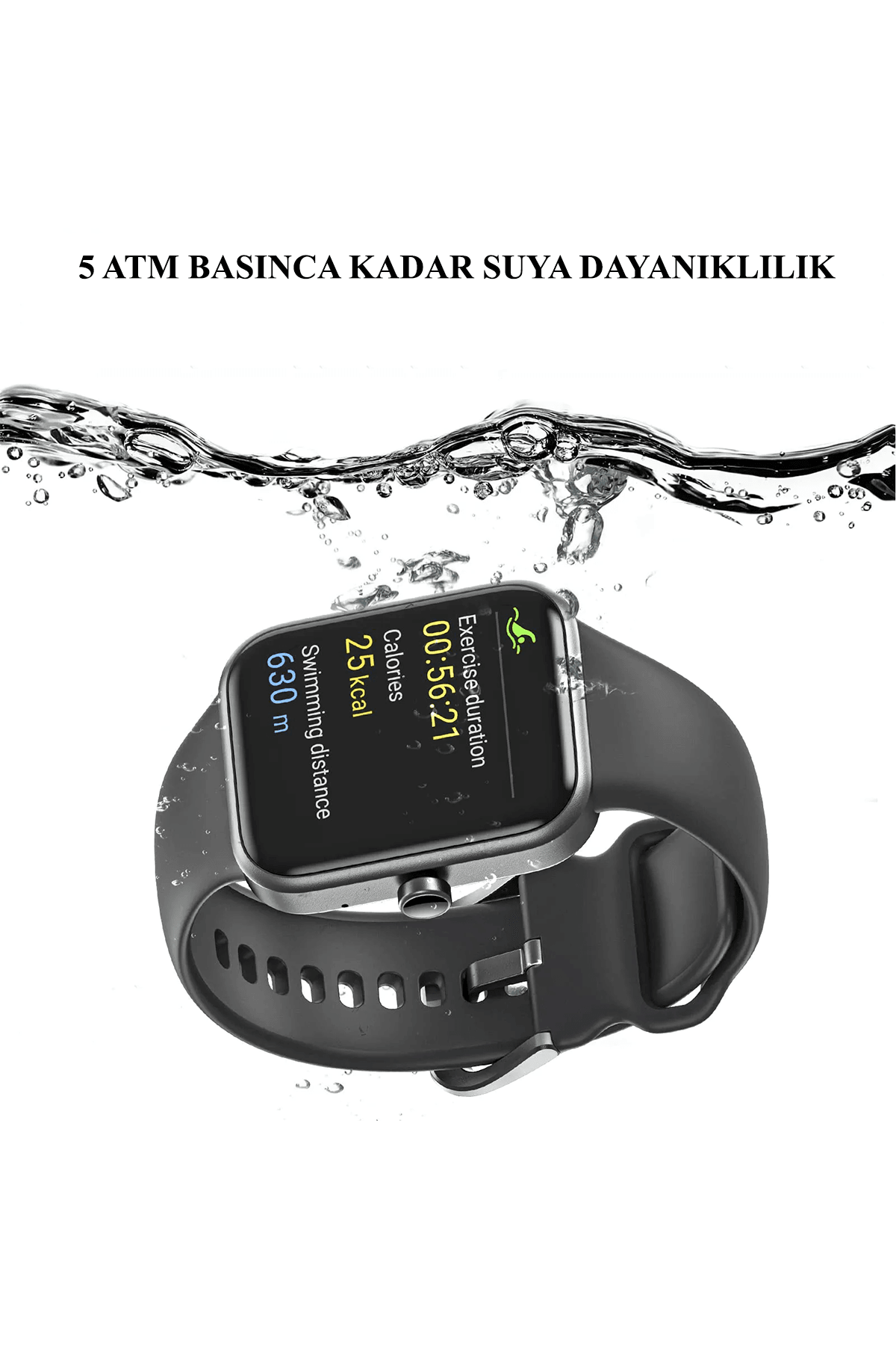 S2 44MM Suya Dayanıklı Nabız Oksijen Ve Uyku Monitörü Hd Dokunmatik Ekran Akıllı Saat