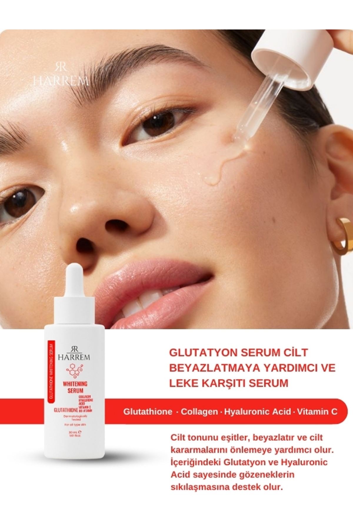 Glutatyon Beyazlatıcı Leke Karşıtı Krem & Serum Seti 50 ml