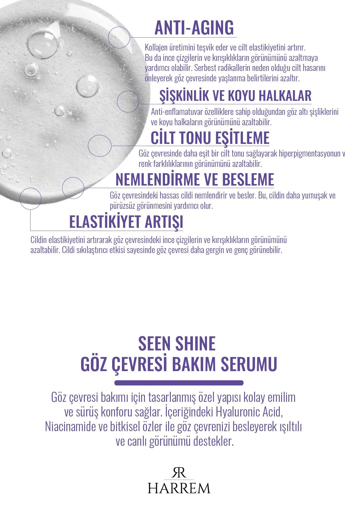 Seen Shine Göz Çevresi Bakım Serumu 30 ml