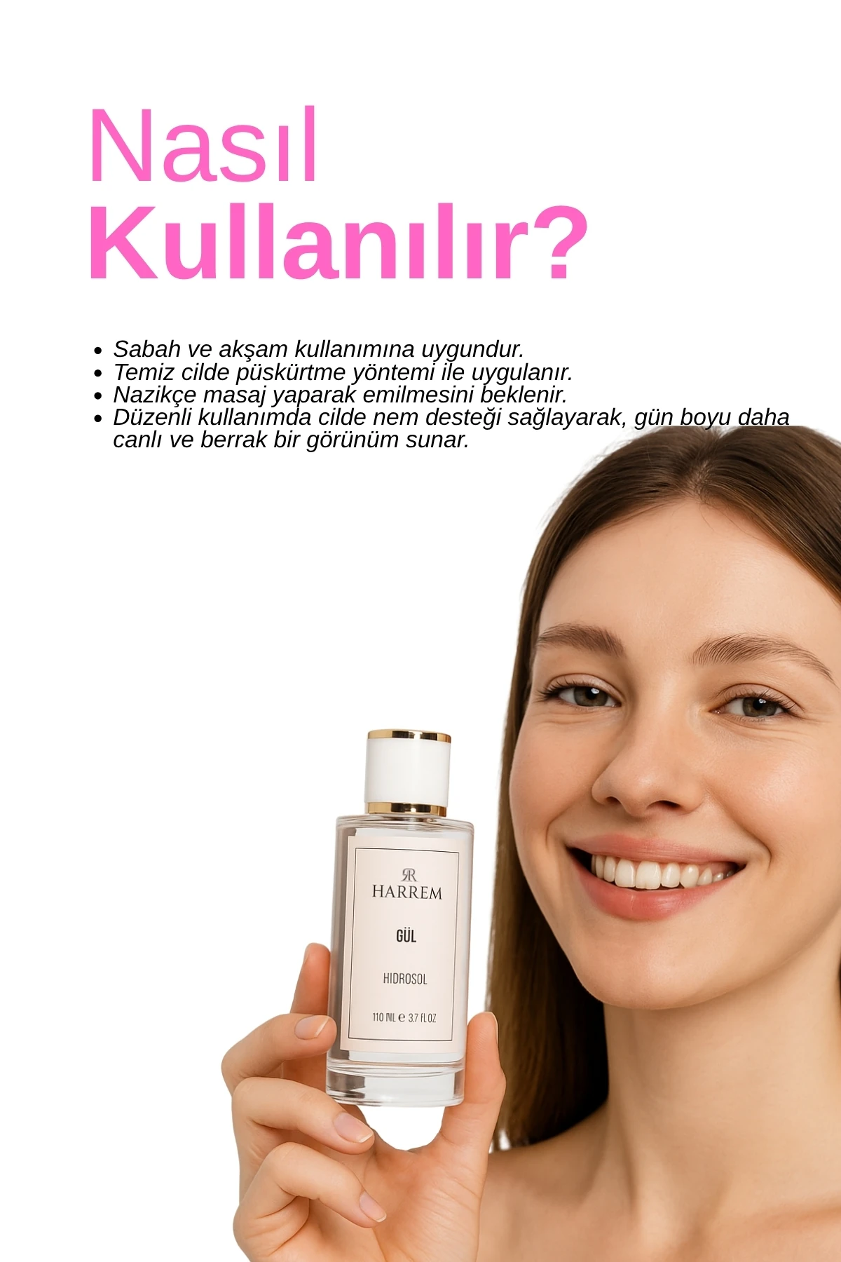 Gül Suyu Cilt Tonu Eşitleyici ve Cilt Yenileyici Tonik