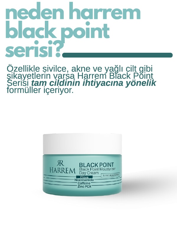 Akneli & Yağlı Karma Ciltler İçin Günlük Bakım Kremi Black P.int 50 Ml
