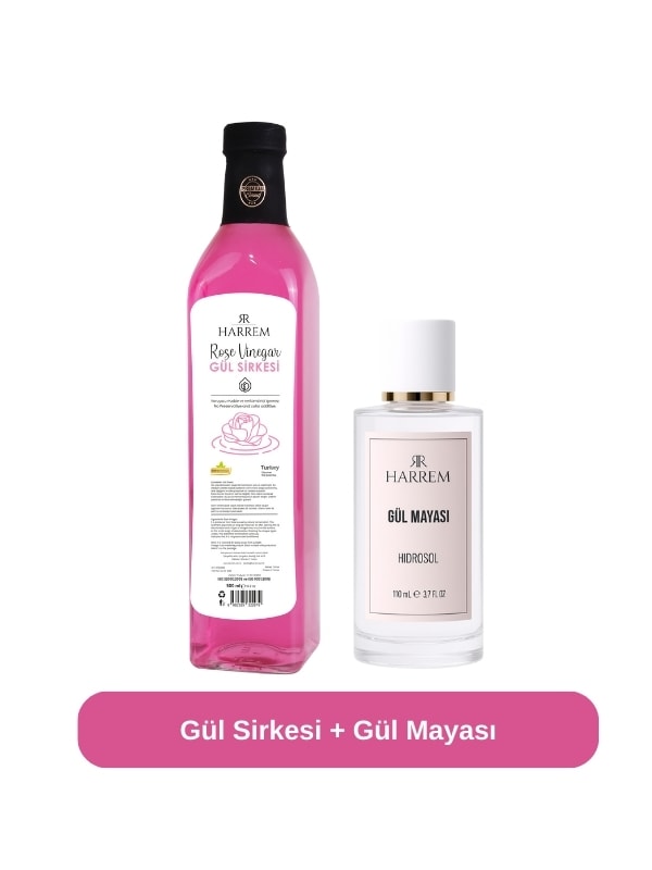 Gül Sirkesi-Gül Mayası Seti