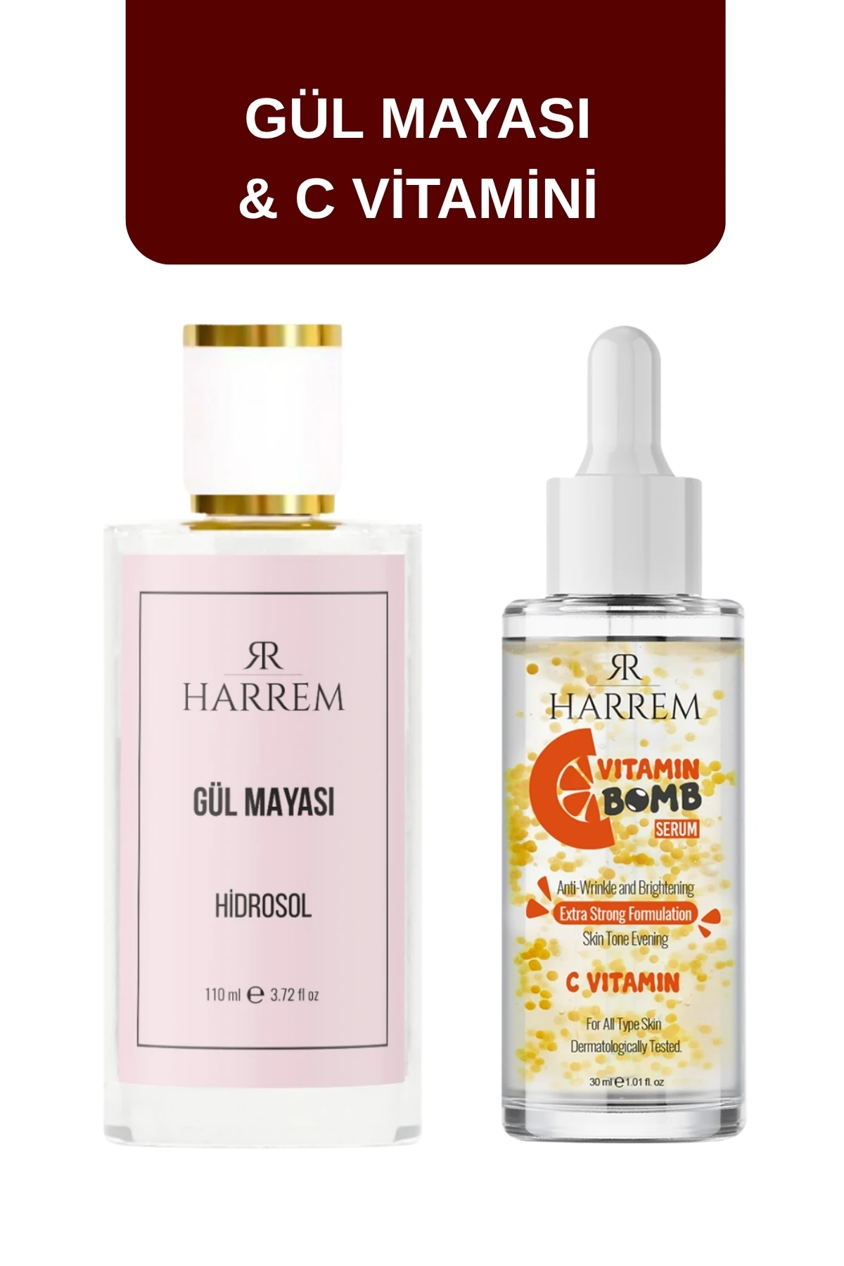 C Vitamin Serum & Gül Mayası Seti