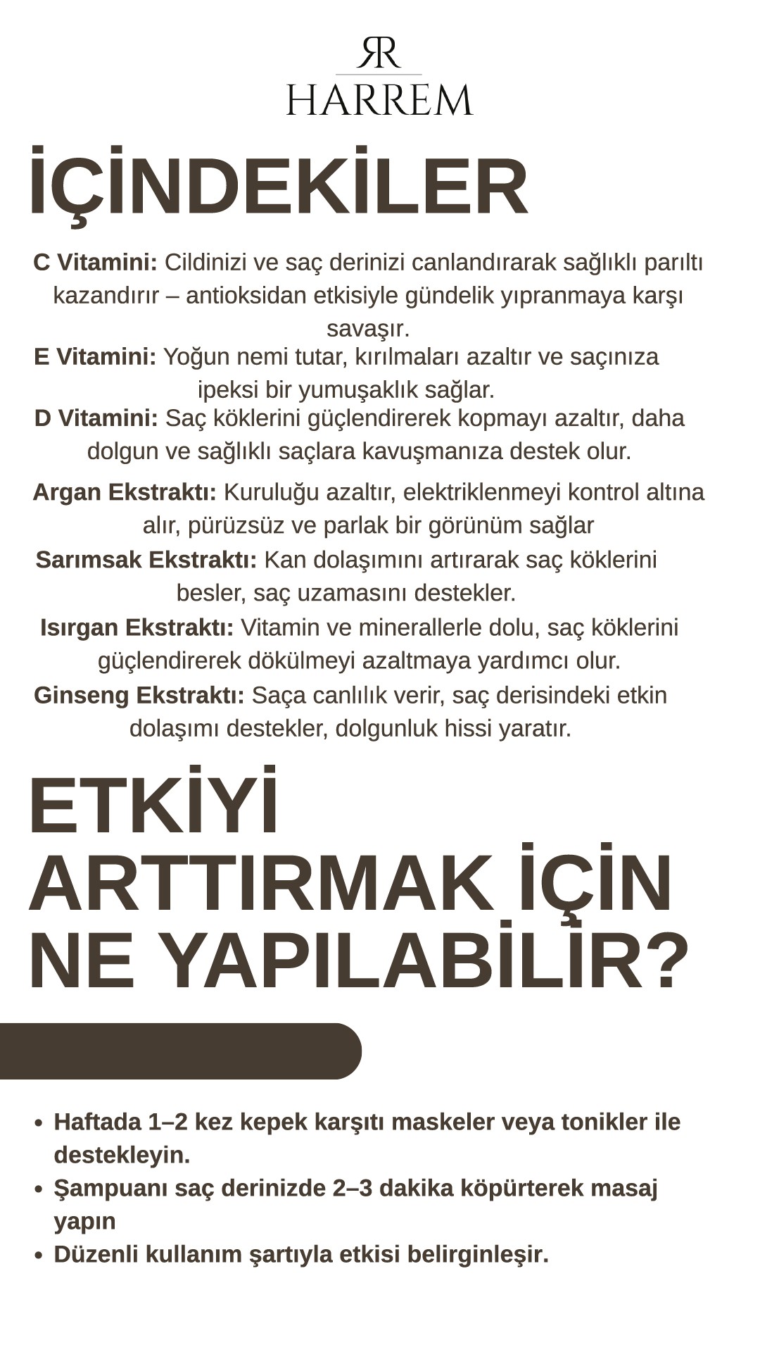 Beşli Karışım Şampuan 400 ml