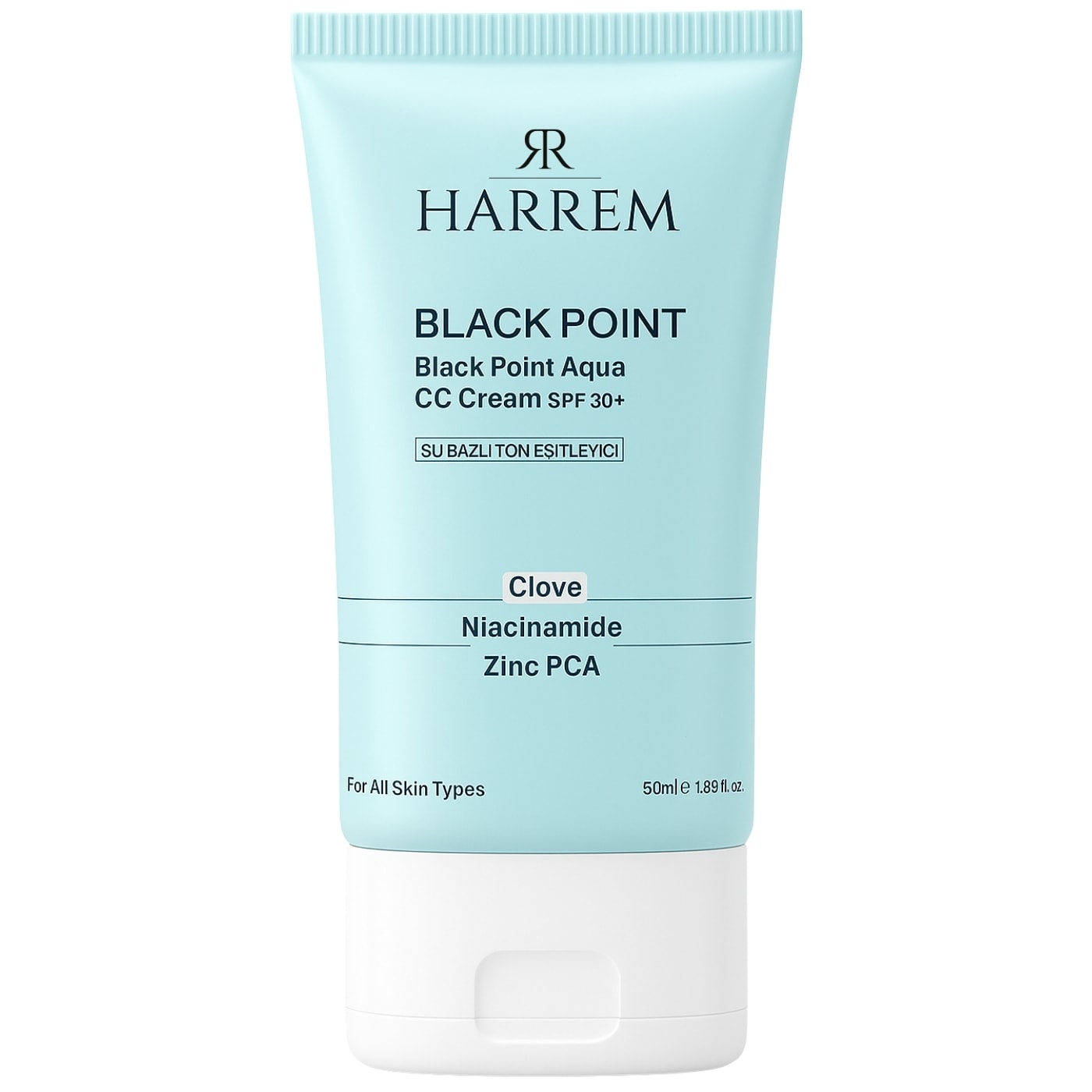 Akneli & Yağlı Karma Ciltler İçin 30SPF Güneş Koruyucu Cc Krem Black P.int 50Ml