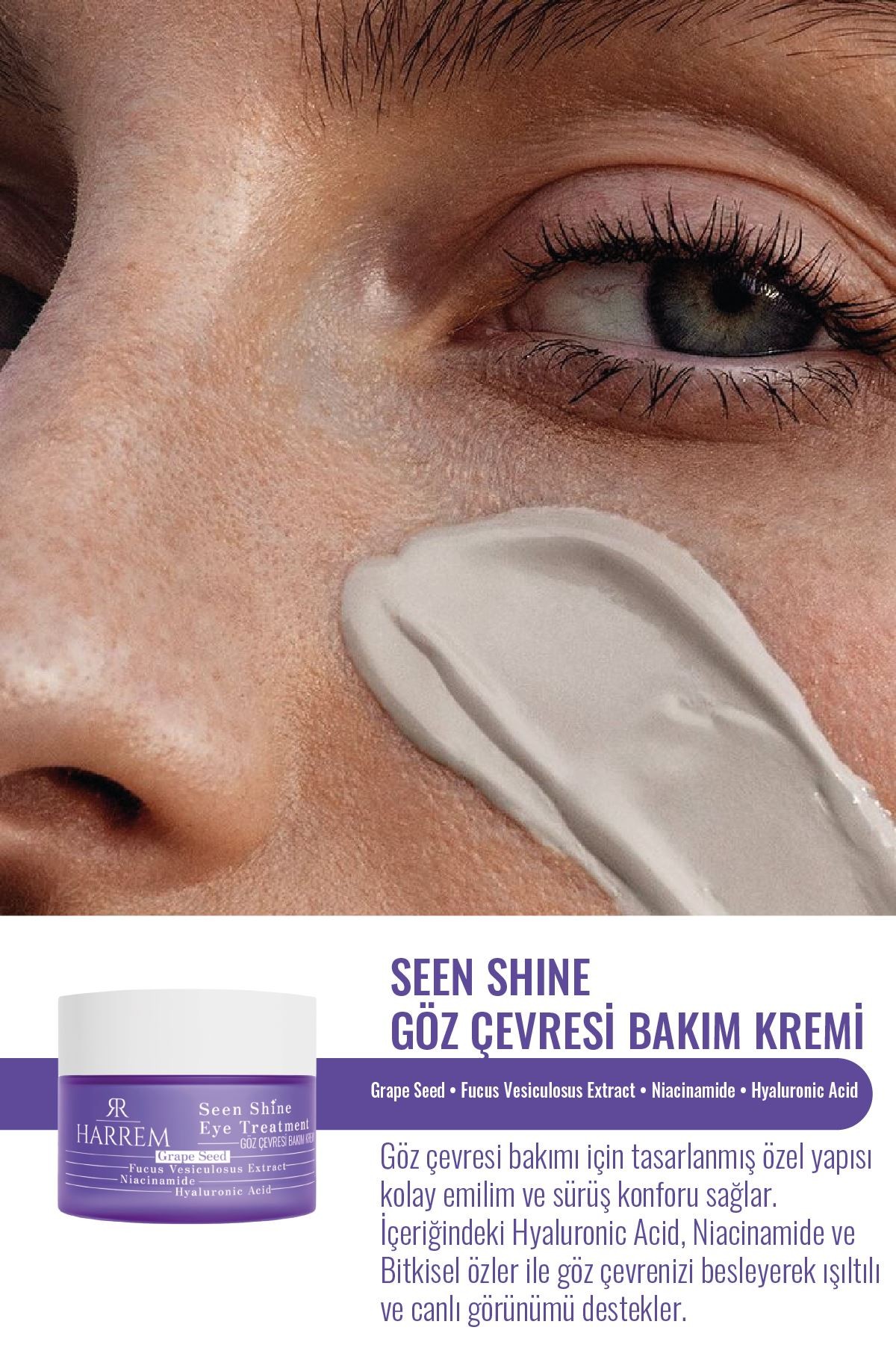 Seen Shine Göz Çevresi Bakım Kremi 15 ml