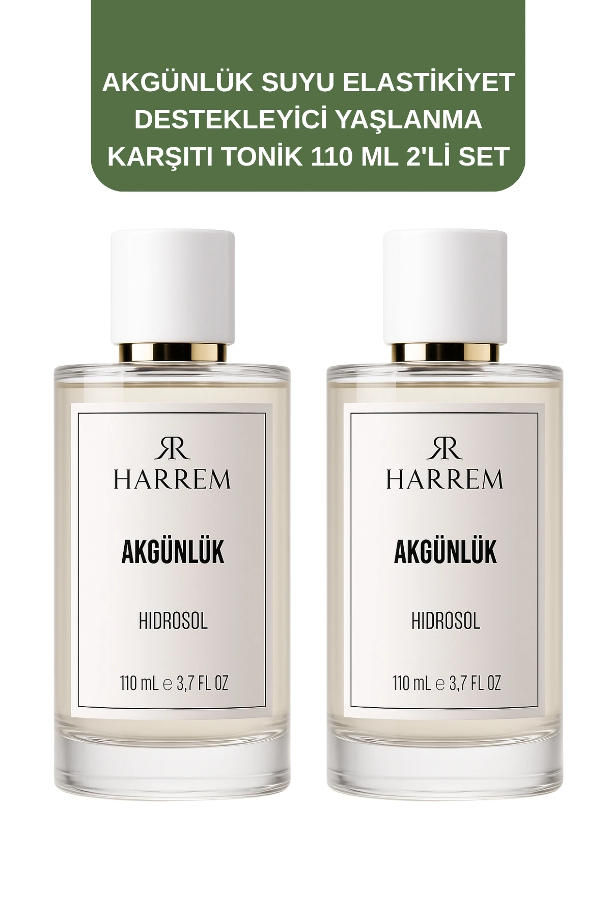 Akgünlük Suyu Elastikiyet Destekleyici Yaşlanma Karşıtı Tonik 2'li Set