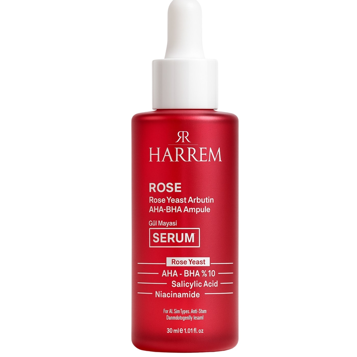 Rose Series Leke Karşıtı Gül Mayası Arbutin Aha Bha Serum 30 ML