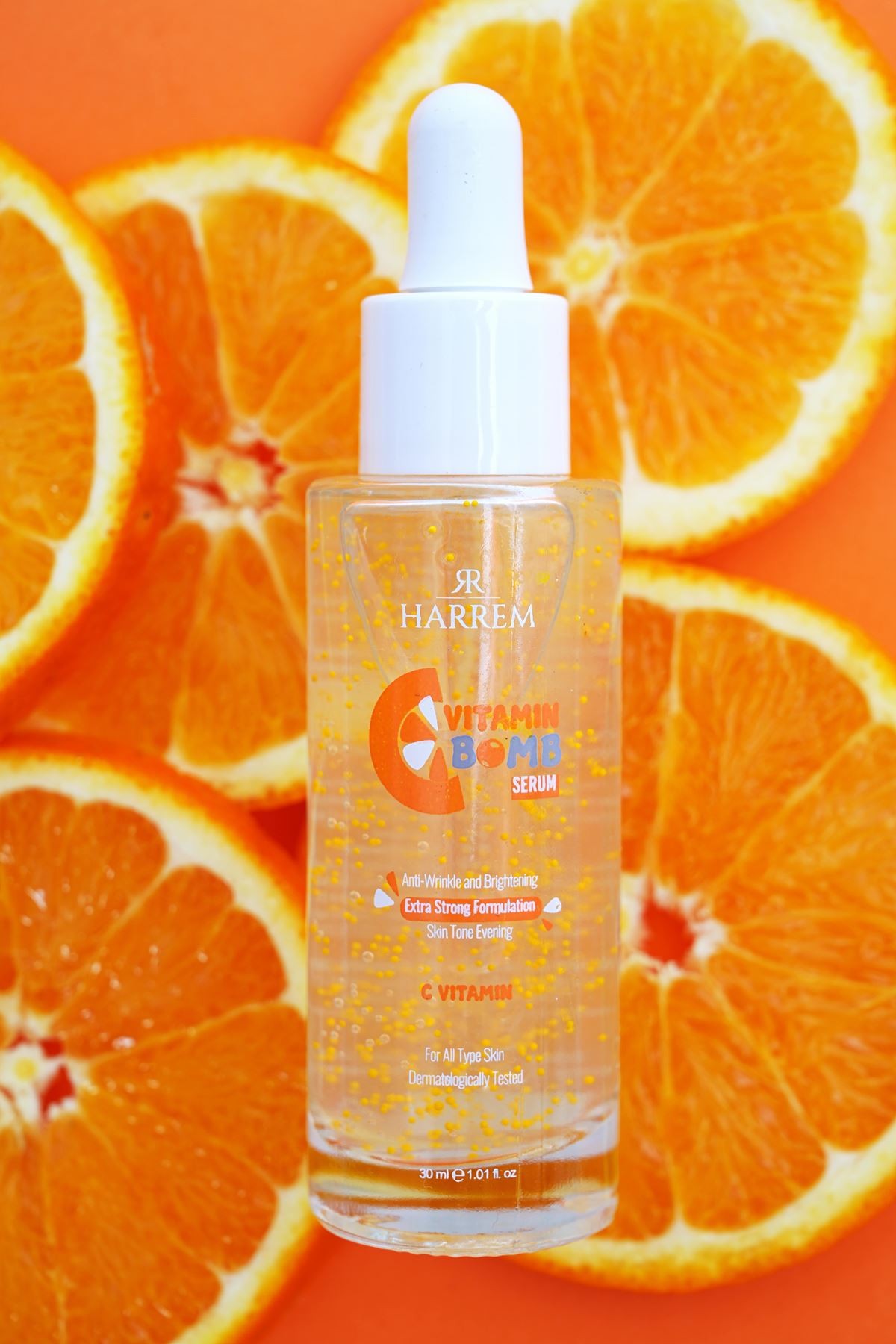 Aydınlatıcı Cilt Tonu Eşitleyici Mikrokapsül C Vitamin Bombası Serum 30 ML
