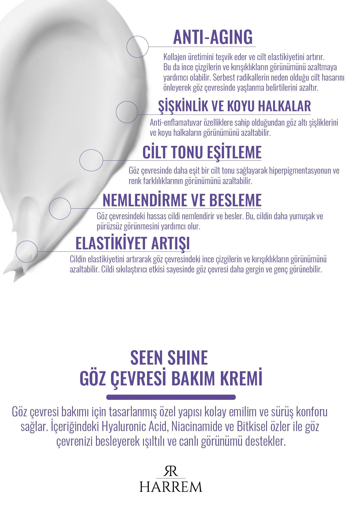 Seen Shine Göz Çevresi Bakım Kremi 15 ml