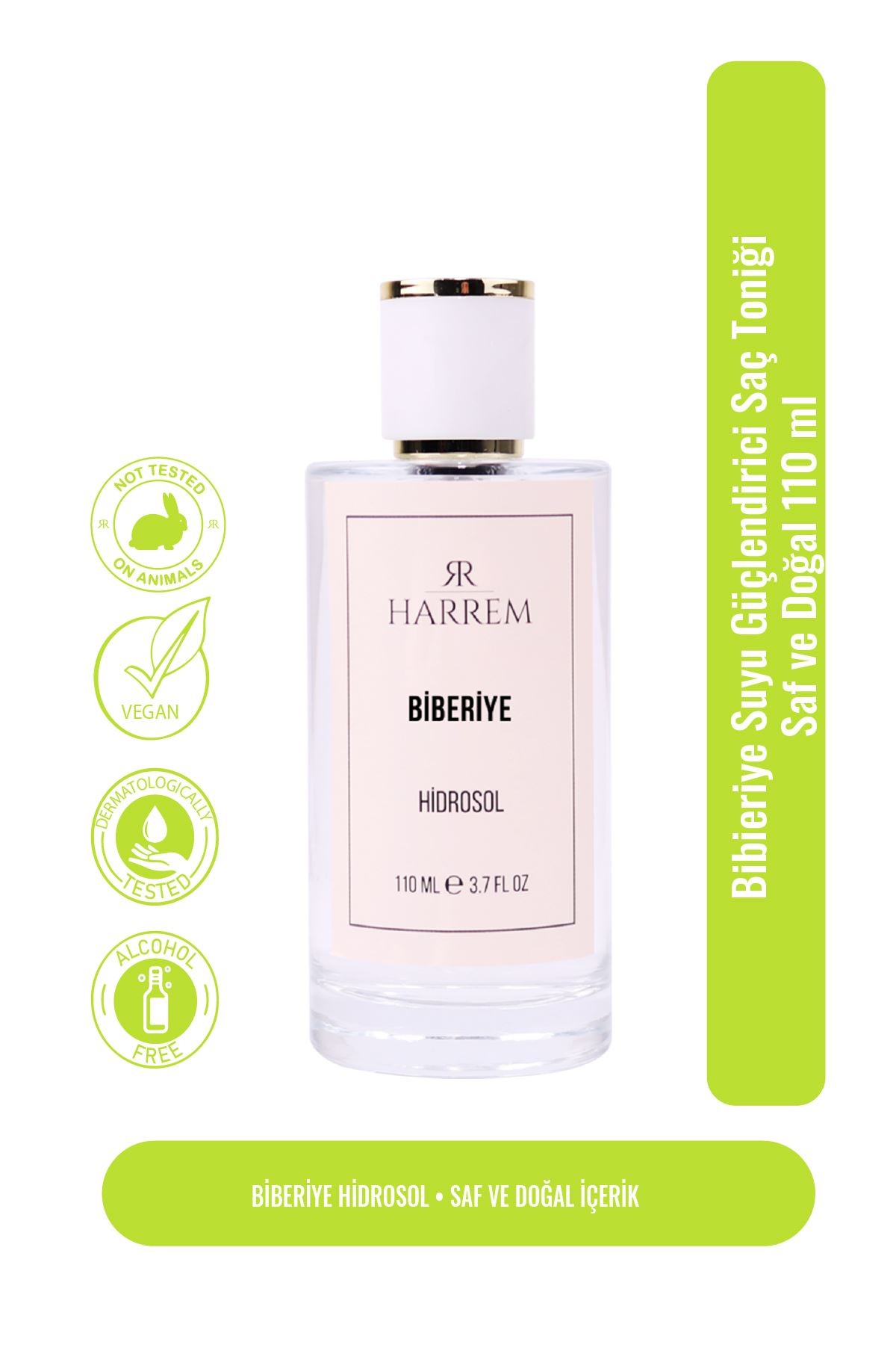 Biberiye Suyu Sebum/Yağ Dengeleyici ve Güçlendirici Saç Toniği Saf ve Doğal 100 Ml