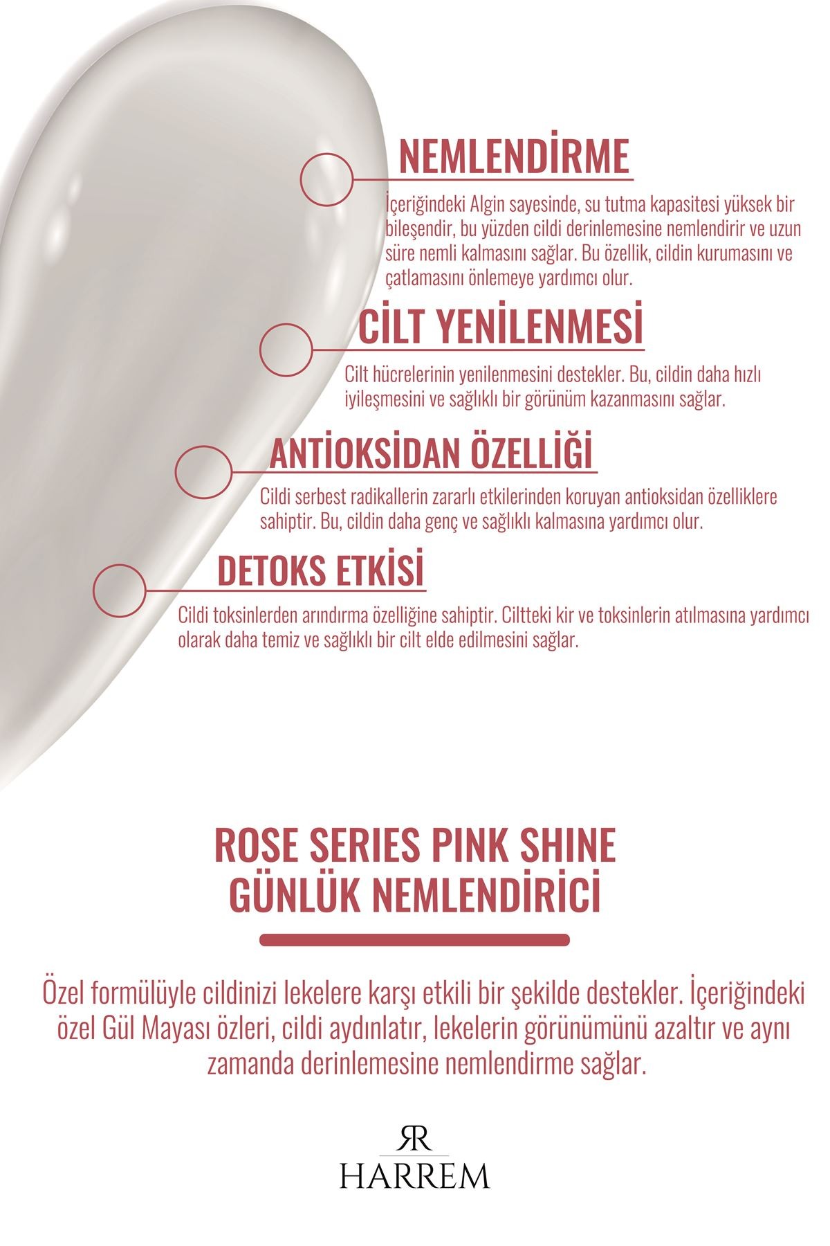 Rose Series Pink Shine Günlük Nemlendirici 50 ML