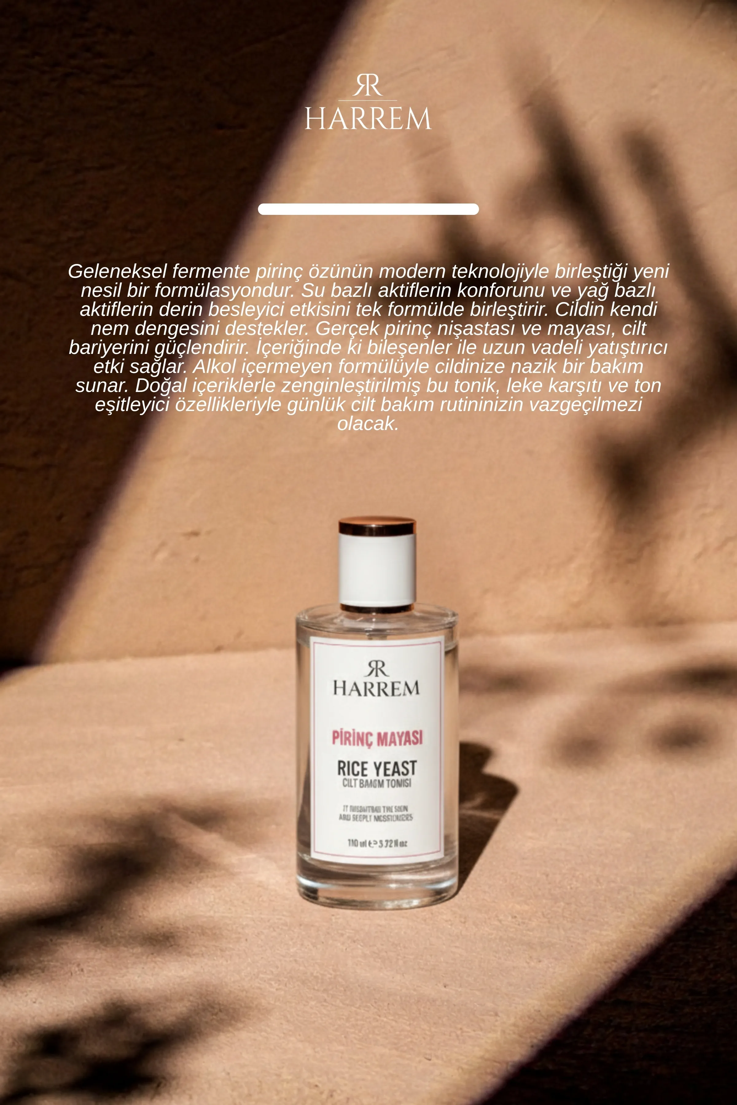 Pirinç Mayası Beyazlatıcı, Aydınlatıcı, Nemlendirici, Leke Karşıtı Tonik