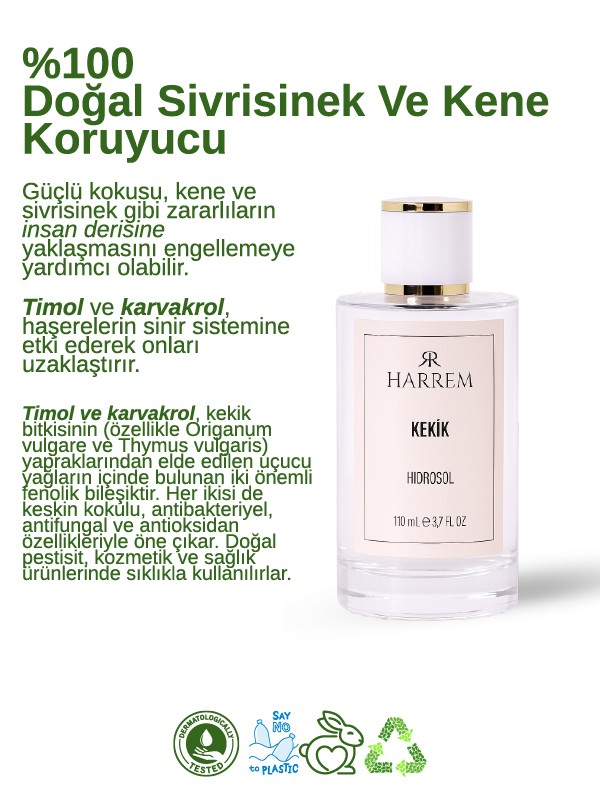 Kekik Suyu Ferahlık Verici Doğal Ağız Bakımı Tonik