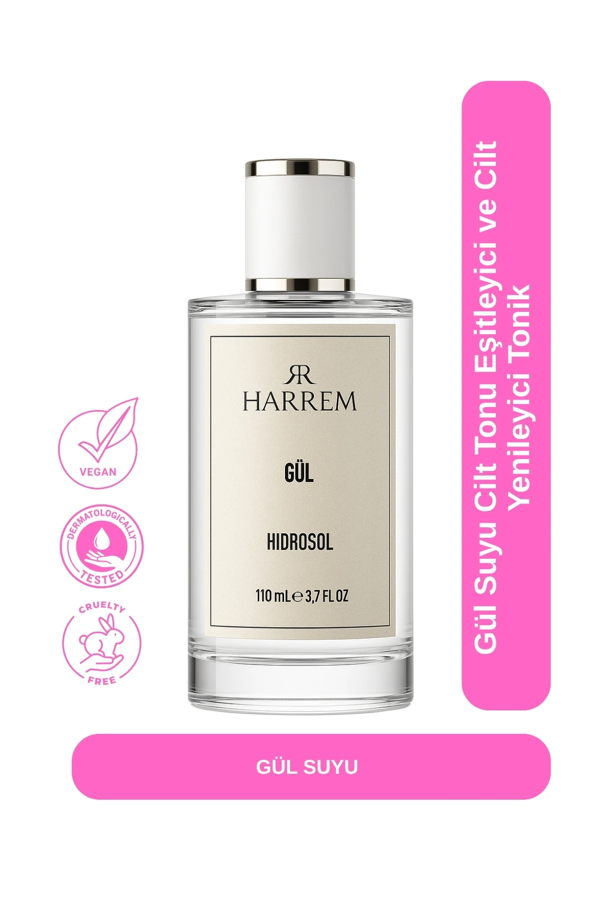 Gül Suyu Cilt Tonu Eşitleyici ve Cilt Yenileyici Tonik