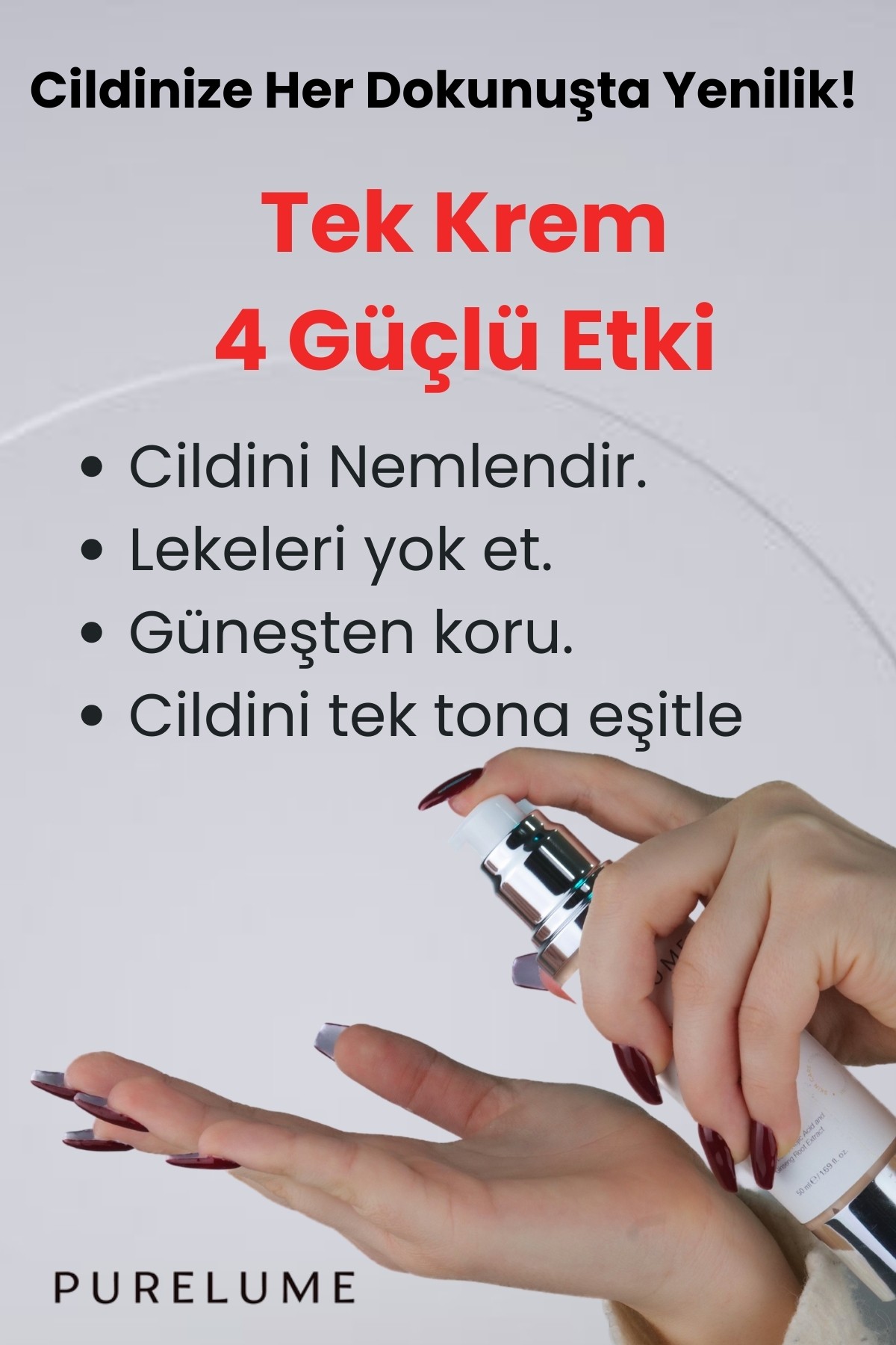 Kolajen Ve Arbutin Içerikli, Aydınlatıcı, Yaşlanma Ve Leke Karşıtı 50 Spf BB Krem 50 ml