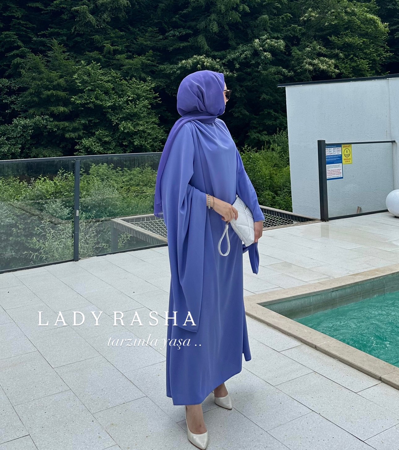 LİLA DAMLA ELBİSE