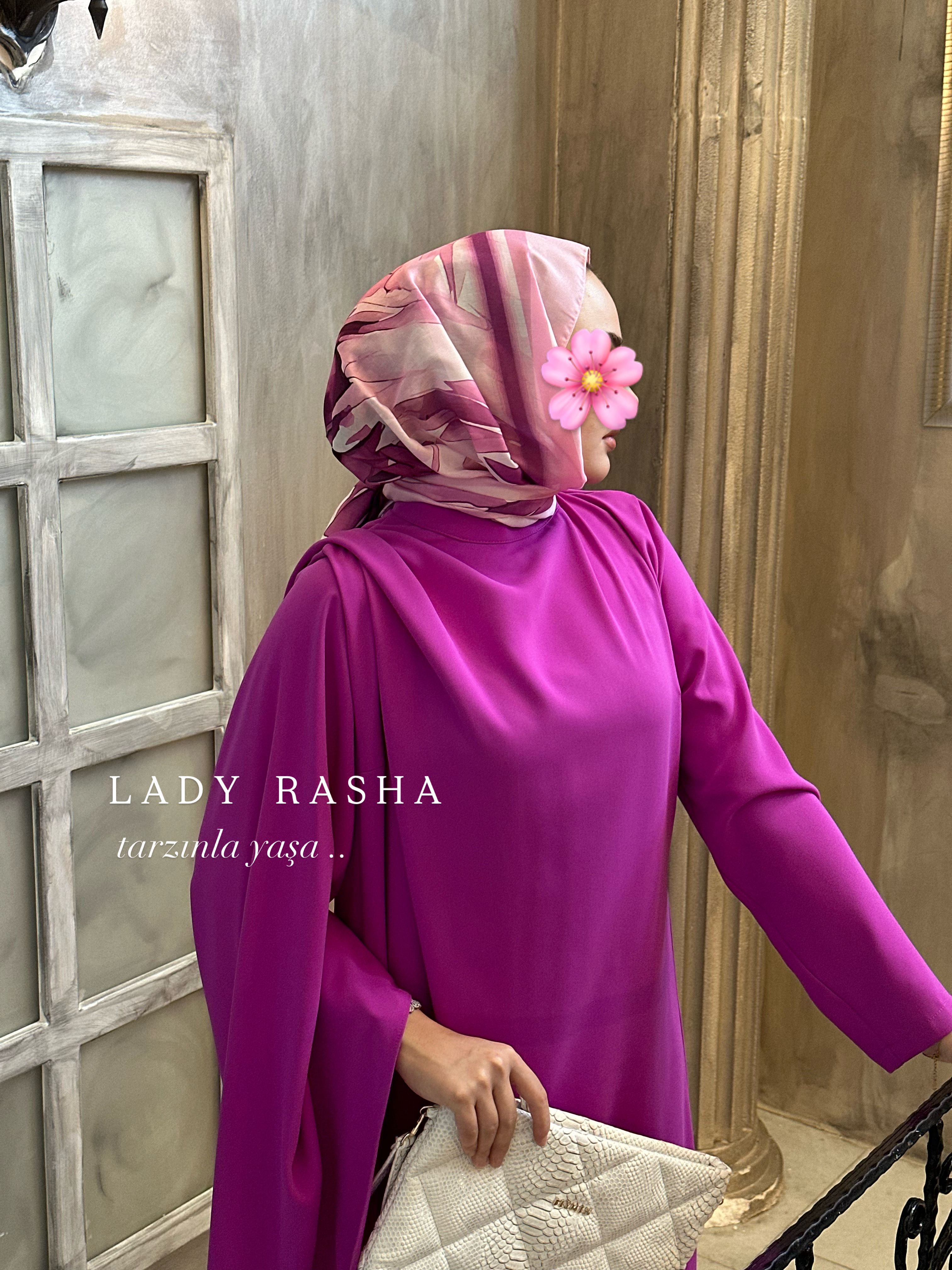 MAGENTA DAMLA ELBİSE 