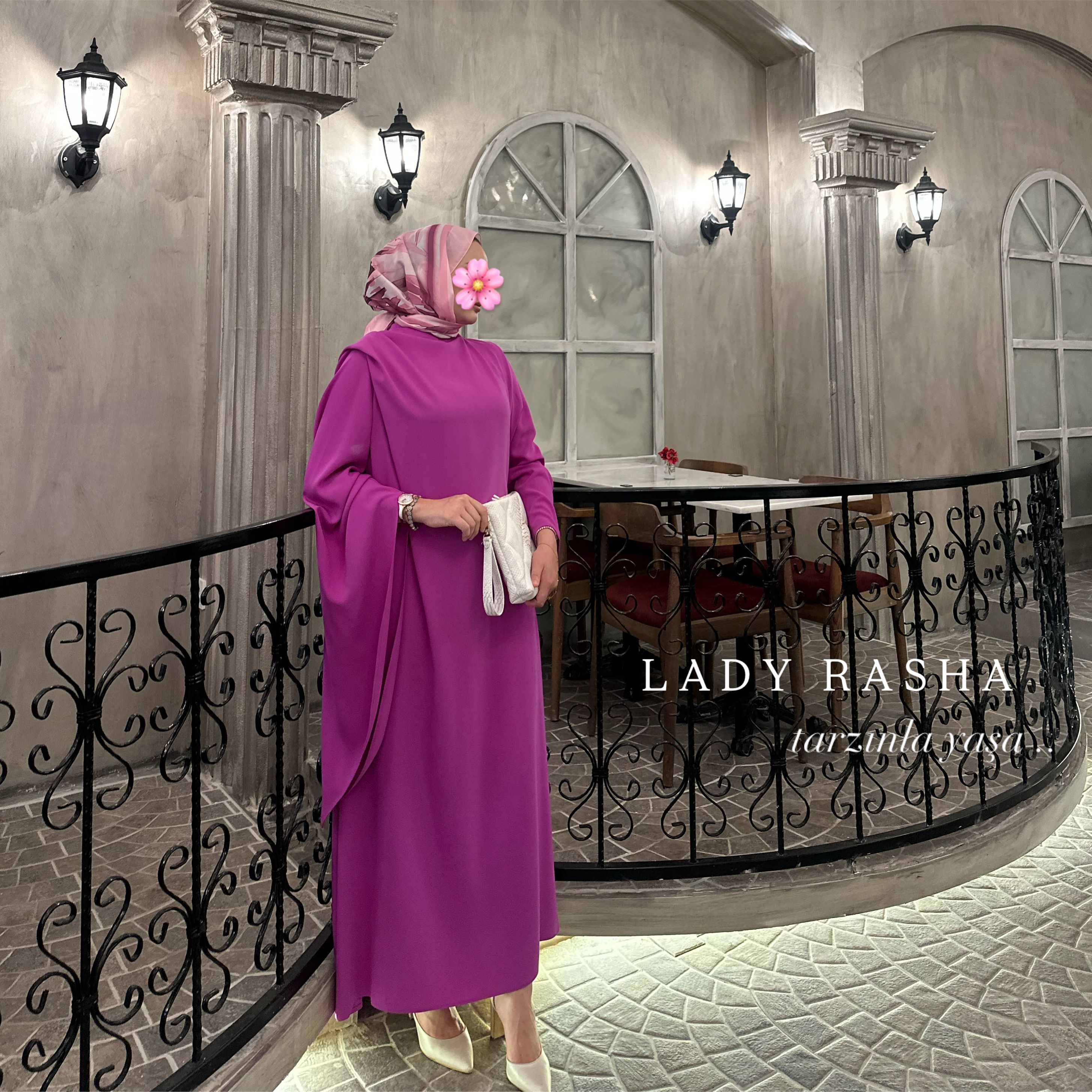 MAGENTA DAMLA ELBİSE 
