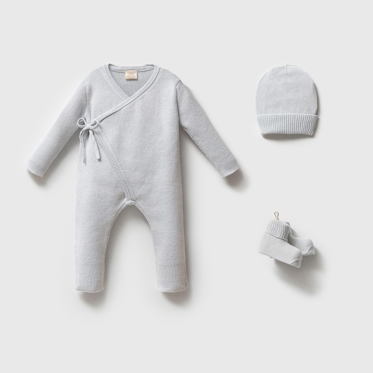 NİPPERLAND UNISEX 0-3 AY GOTS ORGANİK 3LÜ SET