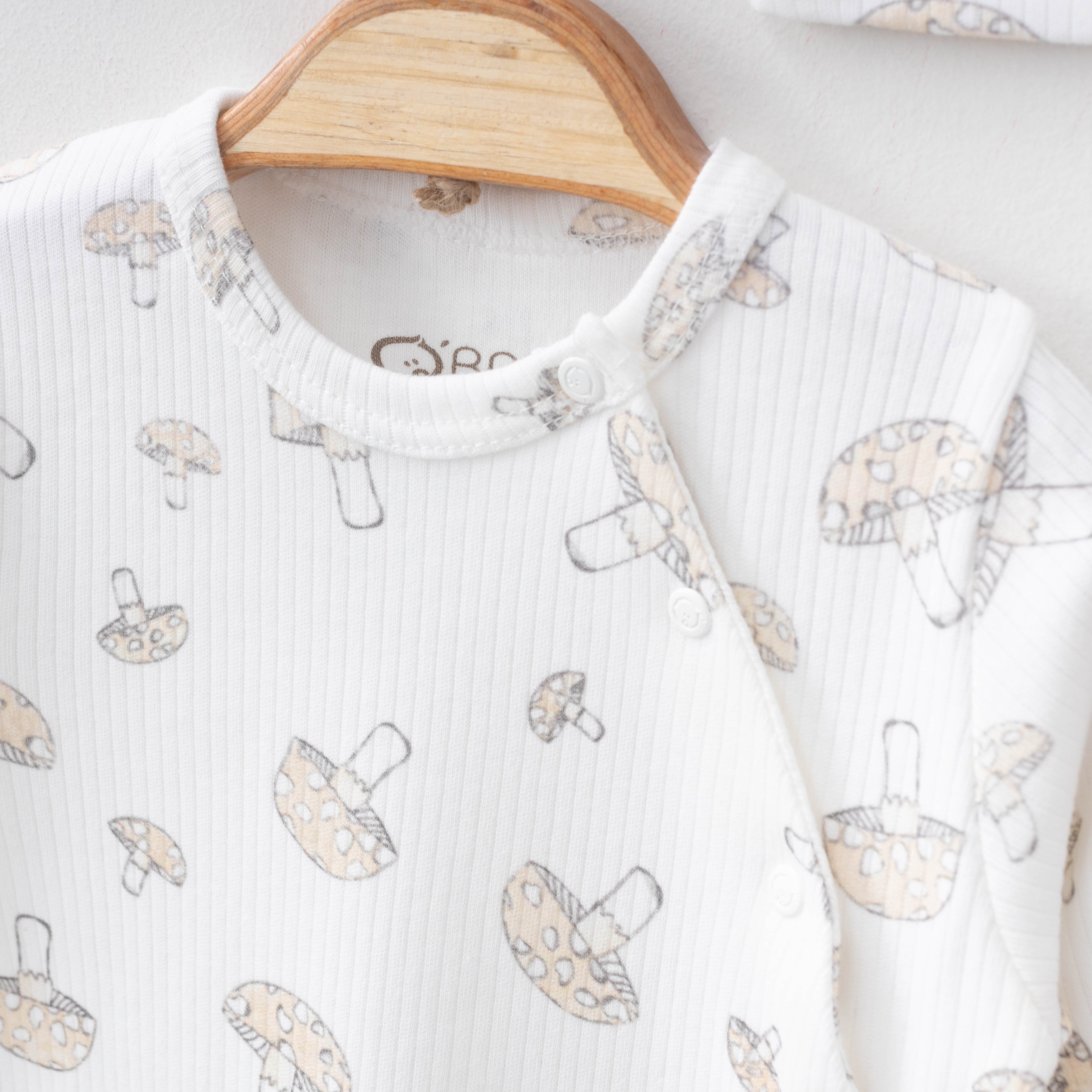 OBABY UNISEX 0/3-0/3-3/6 AY MANTAR BASKILI TULUM