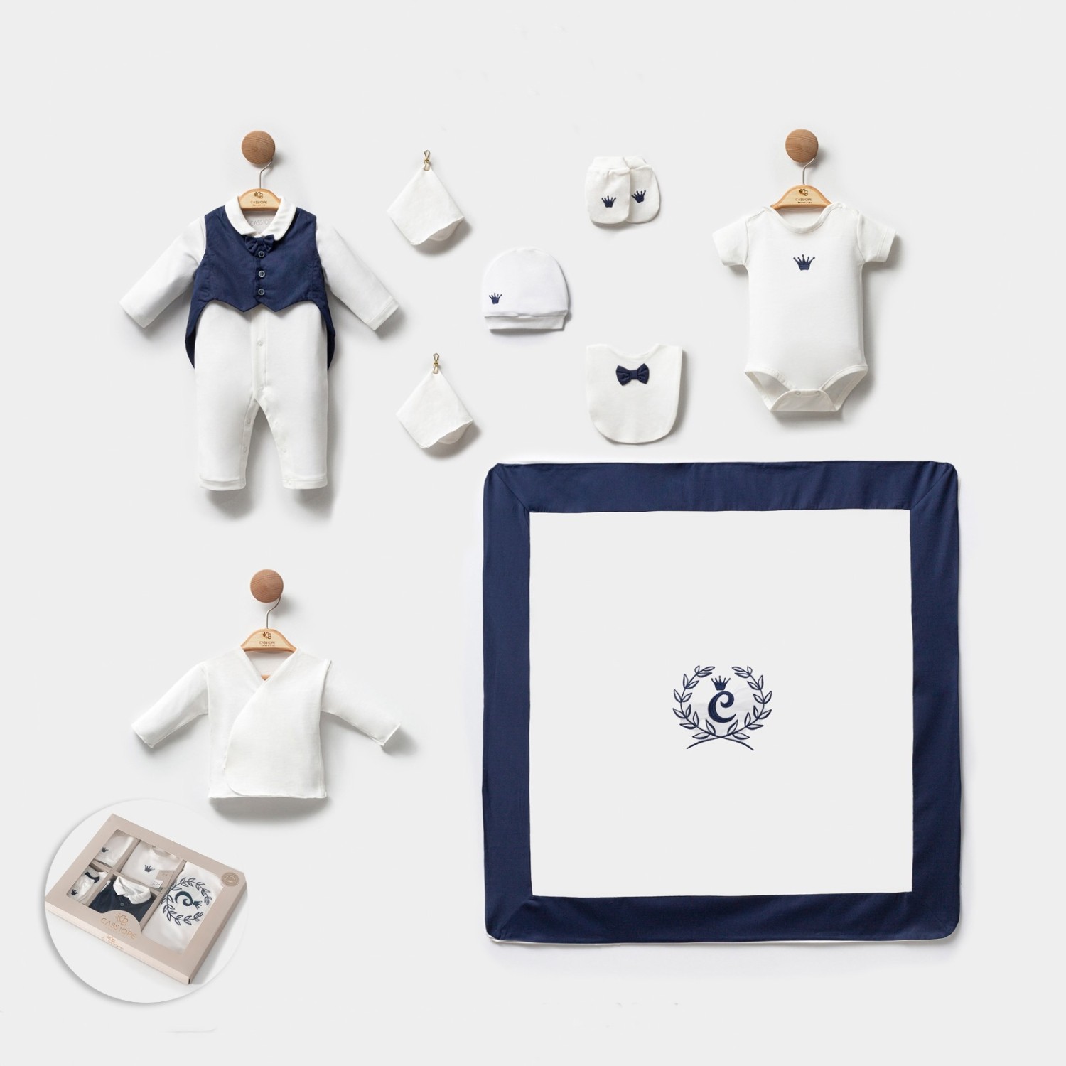 NAKIŞLI ERKEK 10LU SET LACİ
