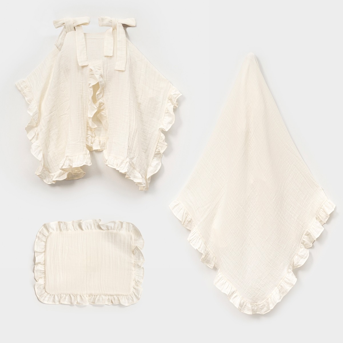 UNISEX YASTIK PUSET ÖRTÜSÜ BATTANİYE SET