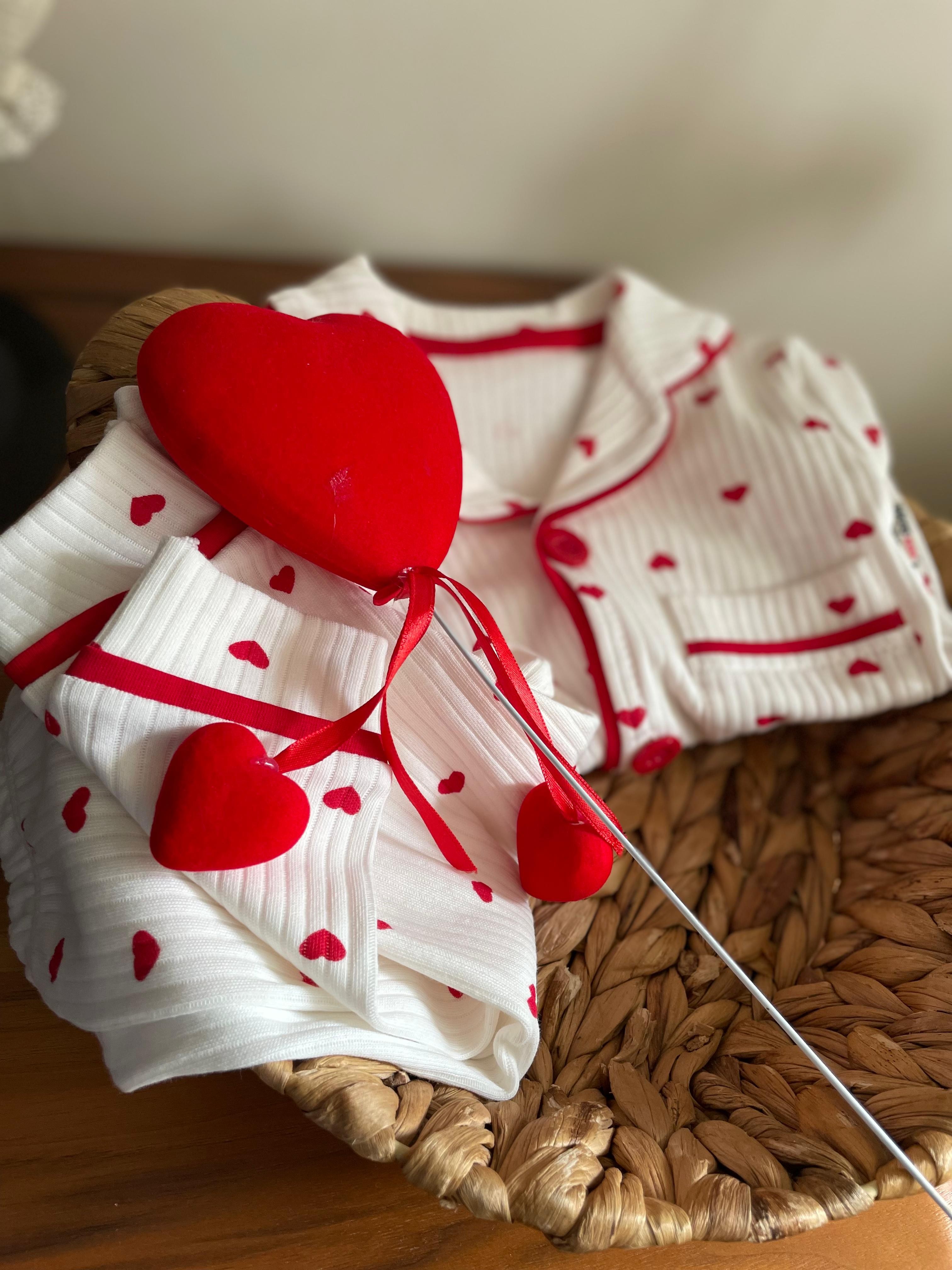 KIZ BEBEK 6-9/9-12/12-18/18-24 AY KALPLİ  PİJAMA TAKIM