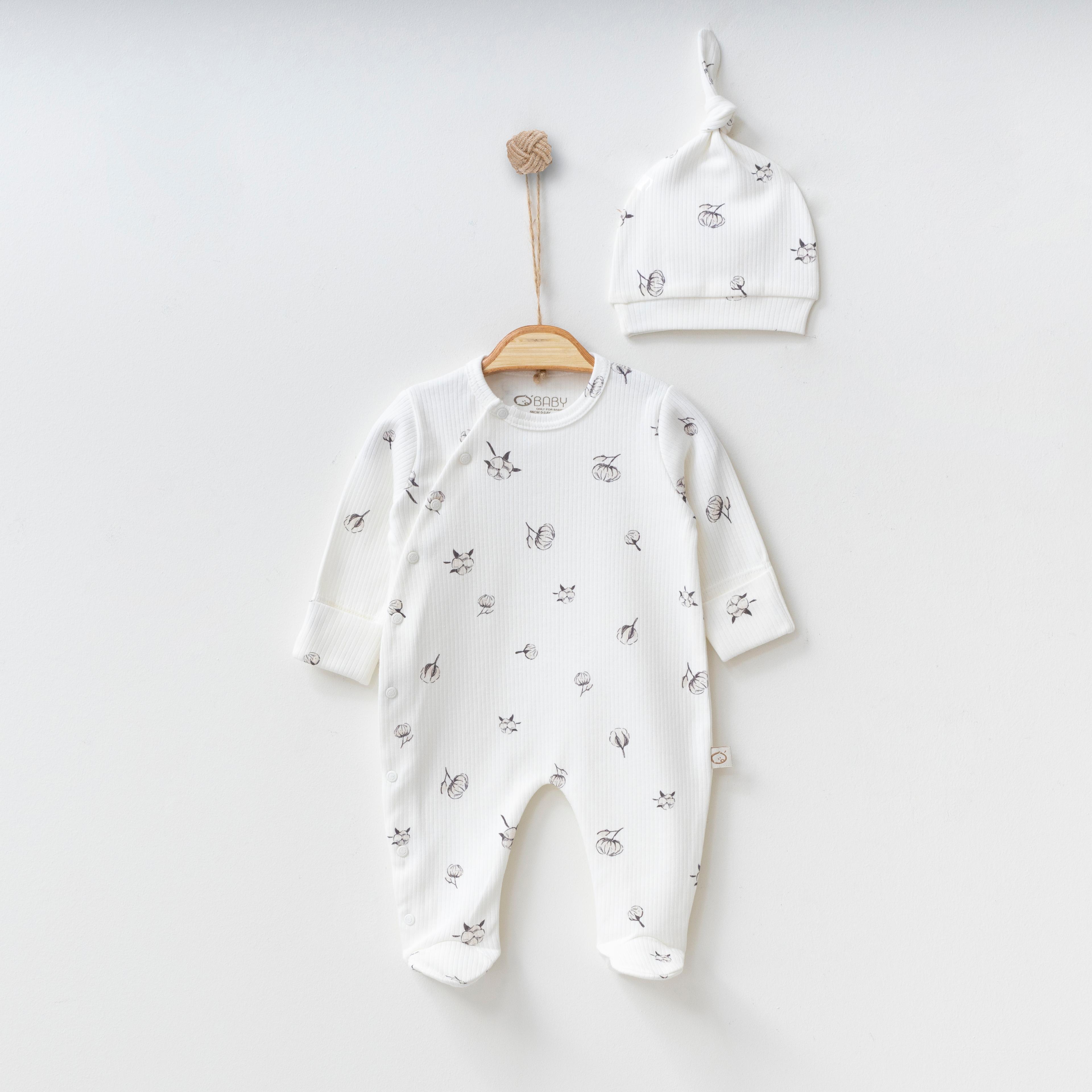 OBABY KIZ 0/3-0/3-3/6 AY PAMUK BASKILI TULUM