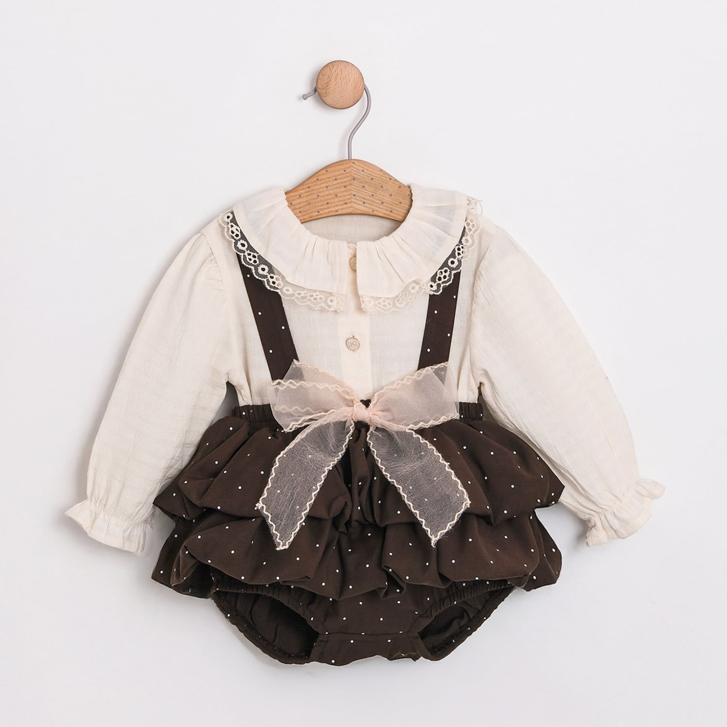 CHOCOLETTE 2'Lİ KIZ TAKIM 6-9-12-18 AY