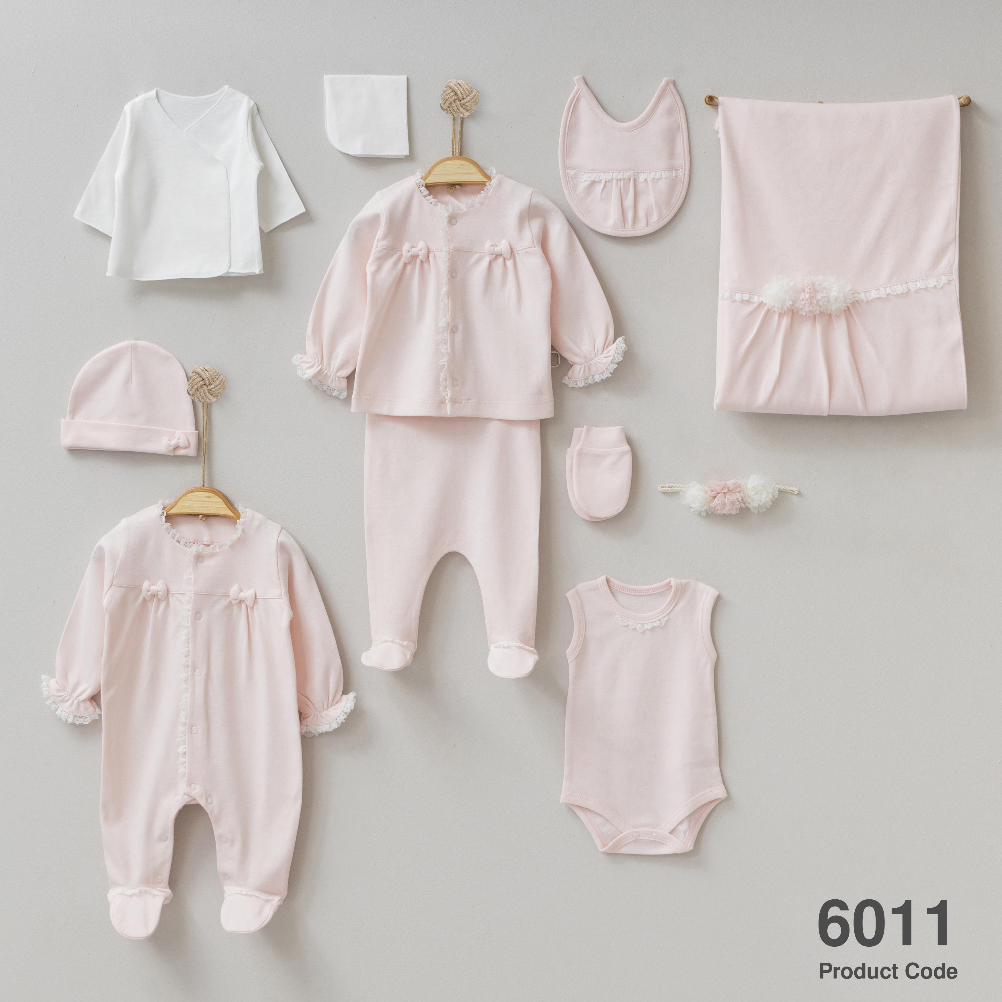 PUGİ ÇİÇEKLİ FİYONKLU 10LU SET