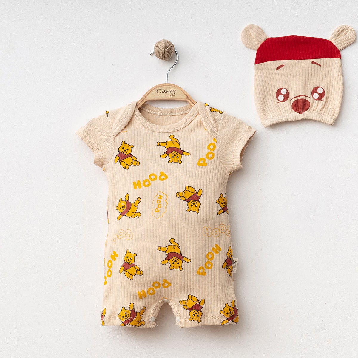 COŞAY BEBE KIZ 6-9-12 AY POOH BASKILI BARBATÖZ