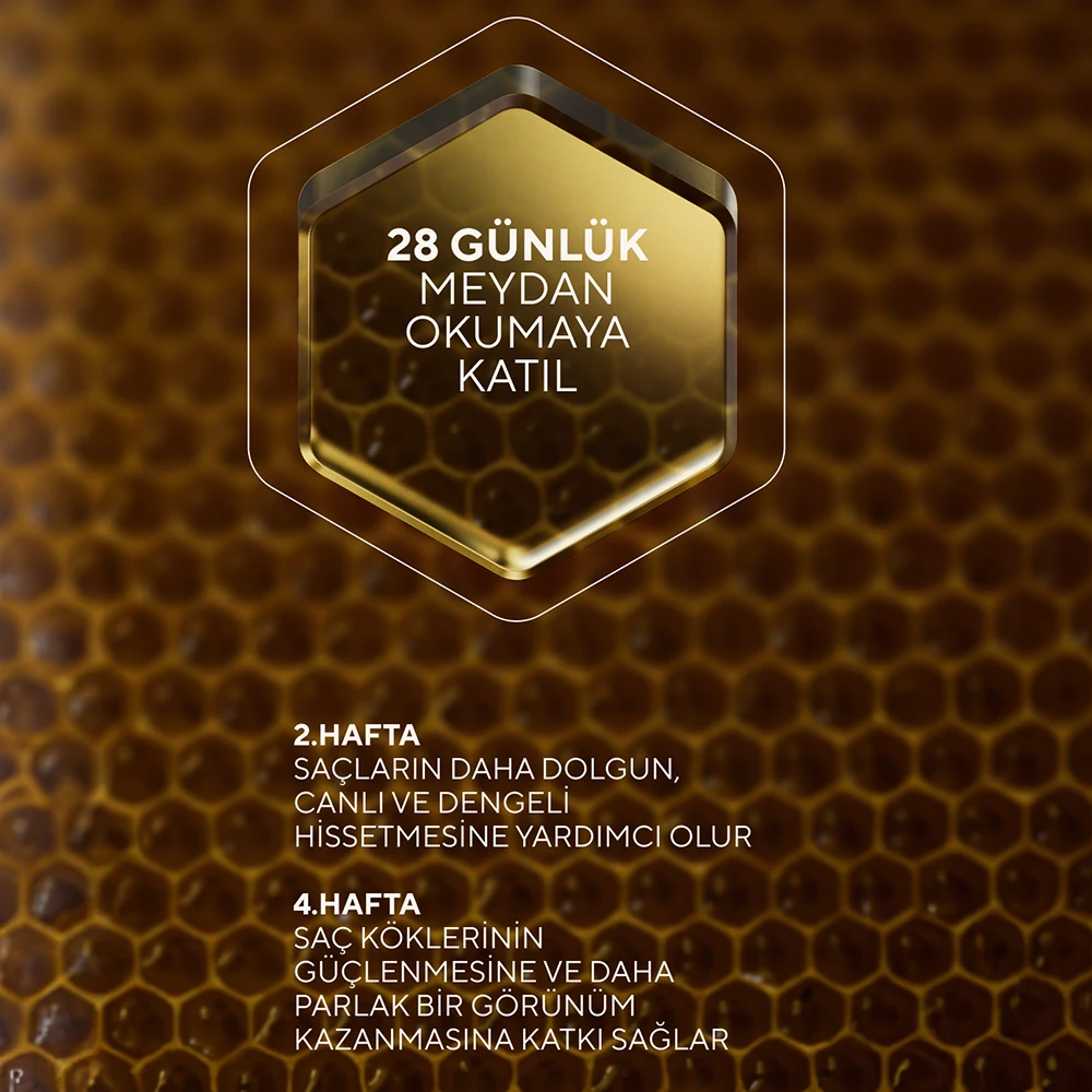 Canlandırıcı ve Dökülme Karşıtı Batana ve Castor Yağı İçeren Bal Özlü Saç Toniği 150 ml