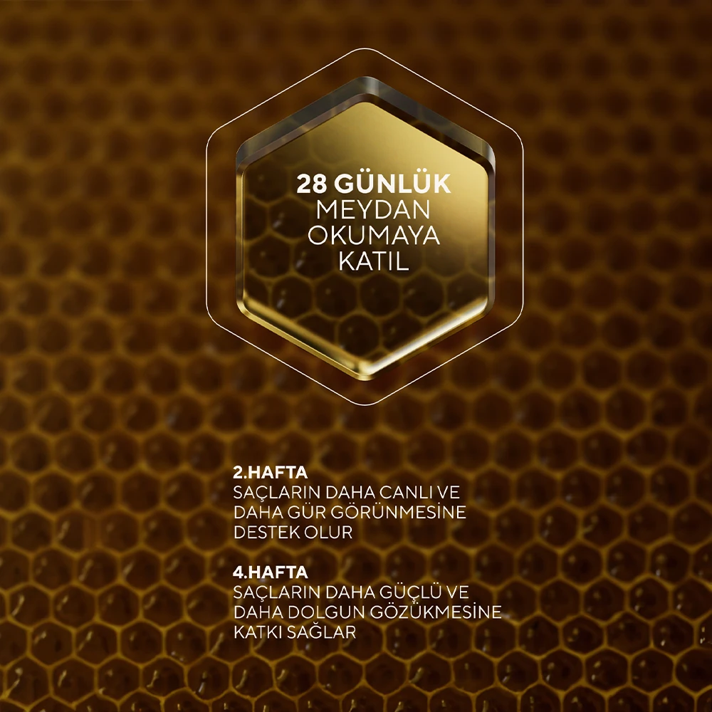 Besleyici ve Dökülme Karşıtı Batana ve Castor Yağı İçeren Bal Özlü Şampuan 400 ml