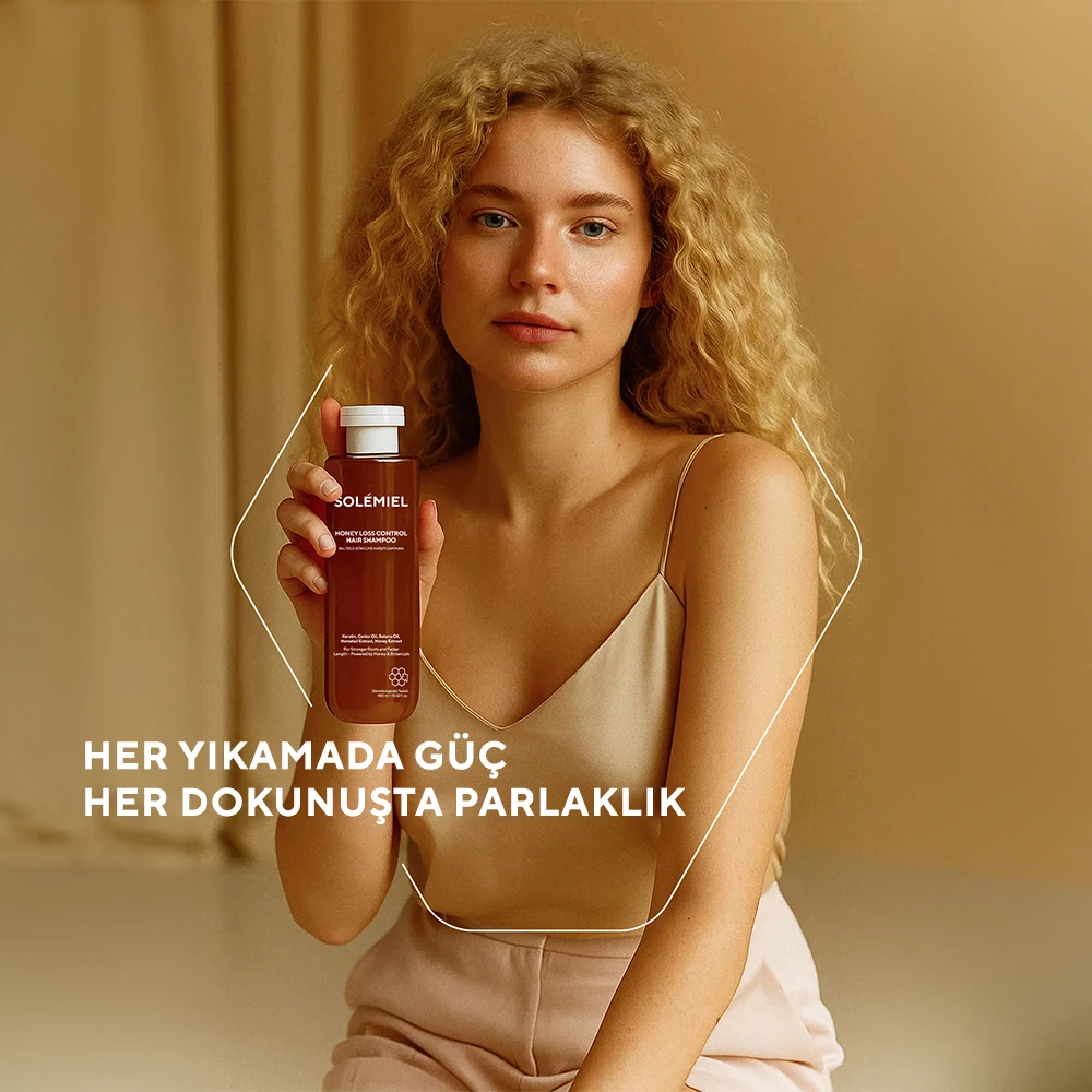 Besleyici ve Dökülme Karşıtı Batana ve Castor Yağı İçeren Bal Özlü Şampuan 400 ml