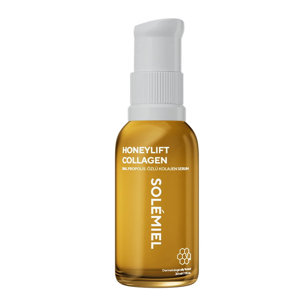 Cilt Sıkılaştırıcı ve Dolgunlaştırıcı Etkili Bal ve Propolis Özlü Kolajen Serumu 30 ml