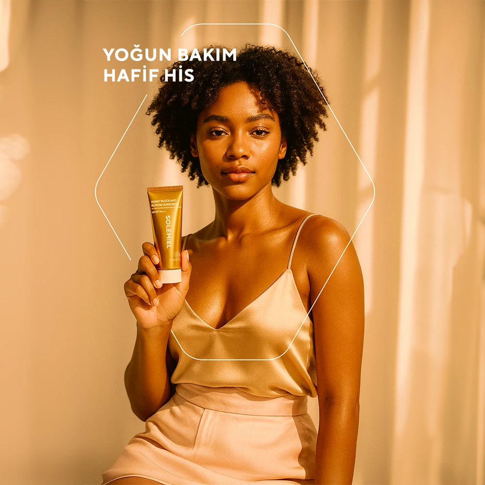 Leke Karşıtı ve Aydınlatıcı Bal ve Propolis Özlü Güneş Kremi 50 ml