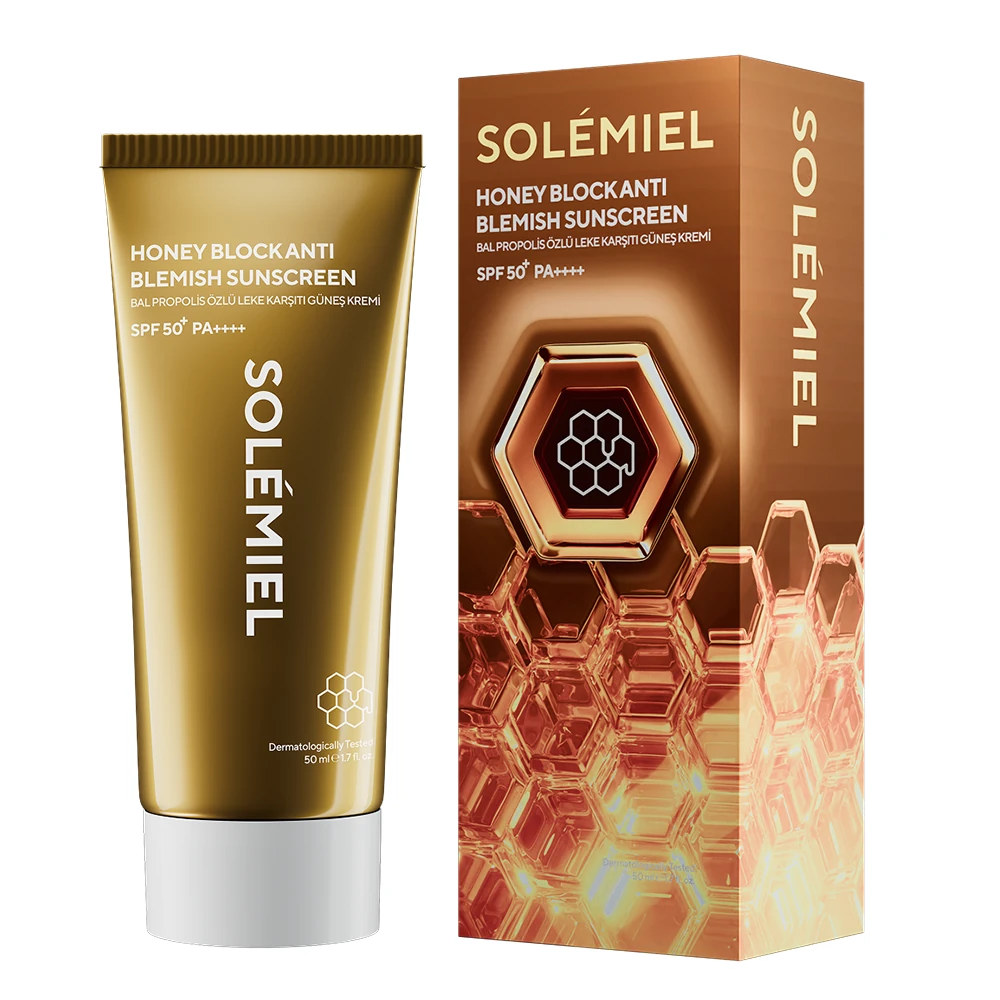 Leke Karşıtı ve Aydınlatıcı Bal ve Propolis Özlü Güneş Kremi 50 ml